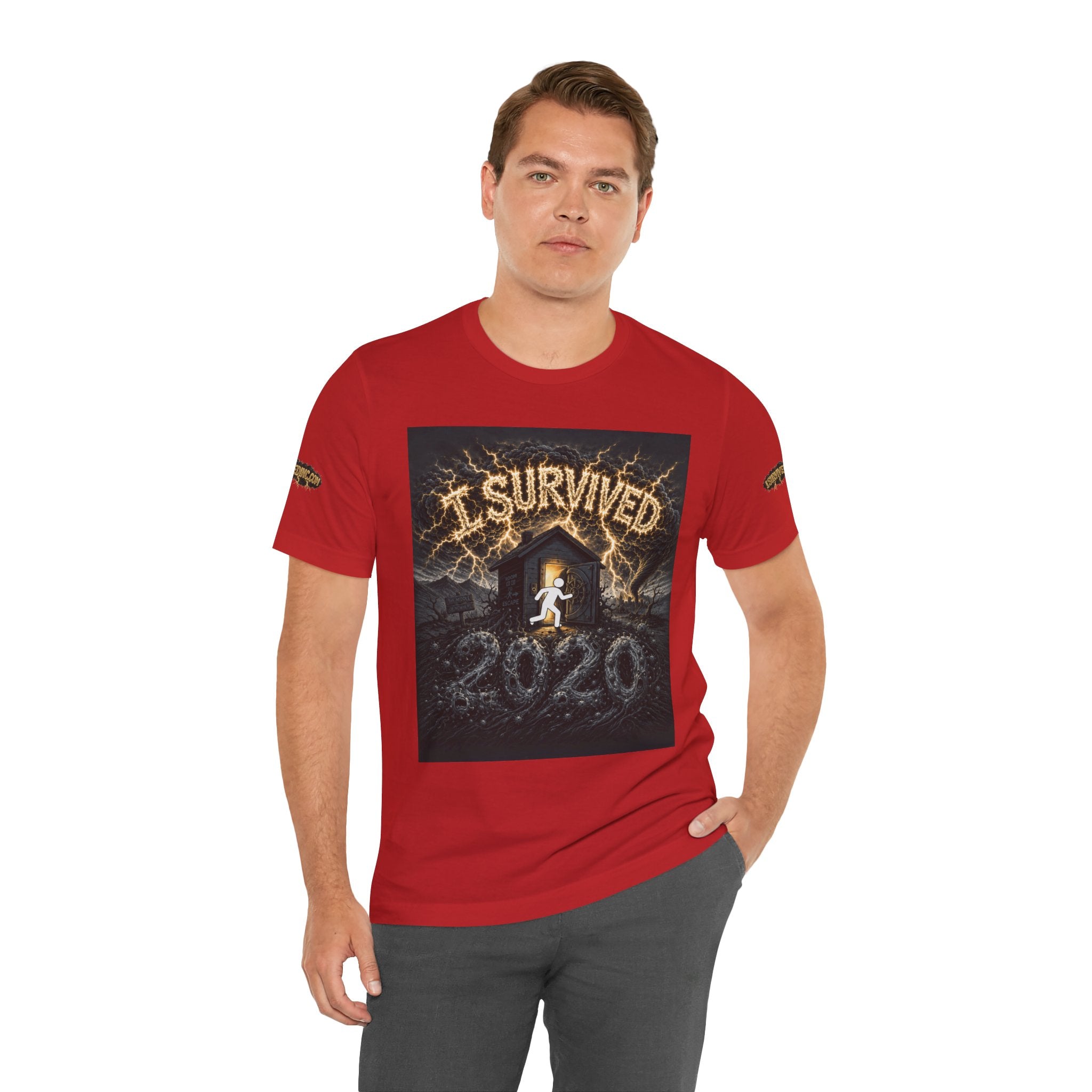 I Survived 2020 — Original PILOT Design: Special Edition Unisex Jersey Short Sleeve Tee