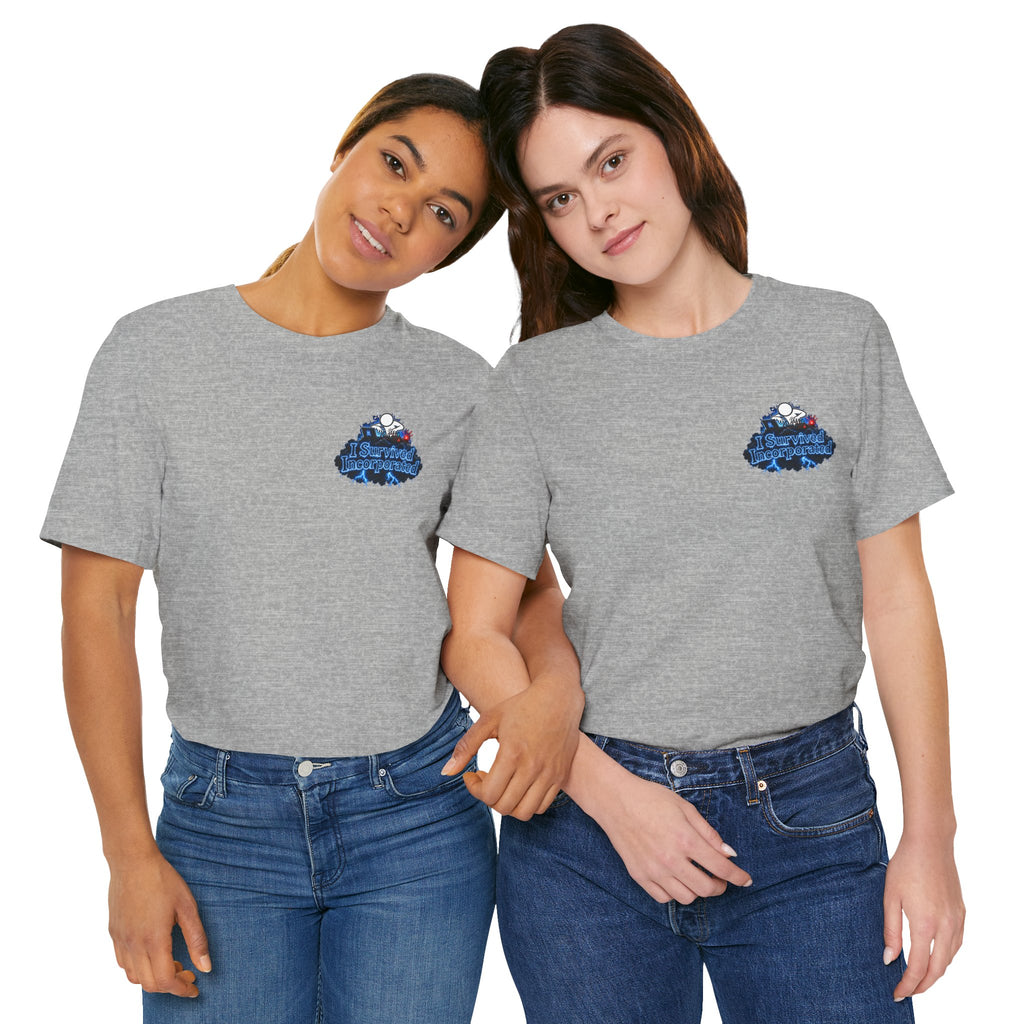 I Survived 2020 — "Please Stand By" Test Pattern Tee Lockdown Summer Exclusive Unisex Jersey Short Sleeve Tee