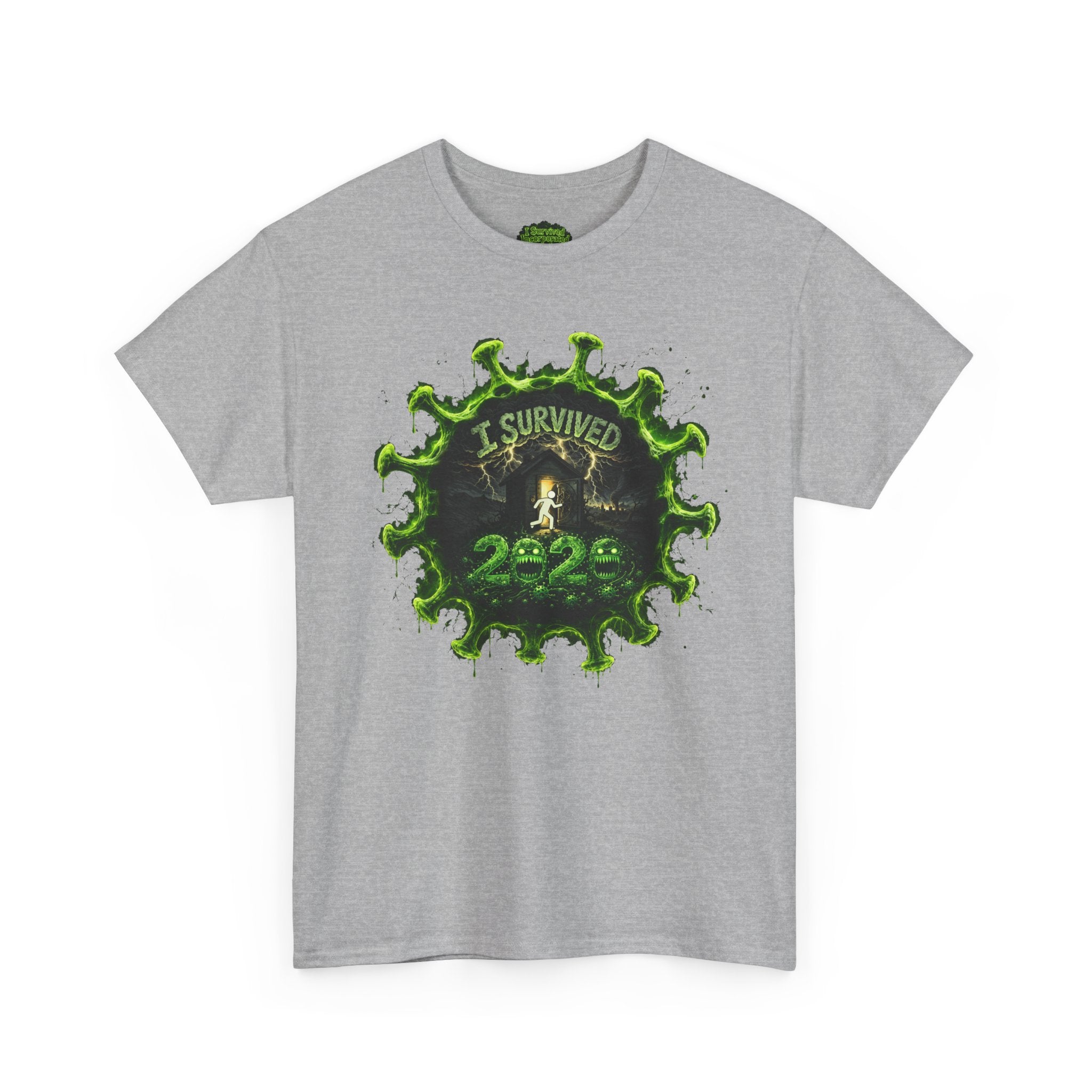 I Survived 2020 — Director's Cut S1:E5 "Delivery Doomsday" | Pandemic Edition Unisex Heavy Cotton Tee