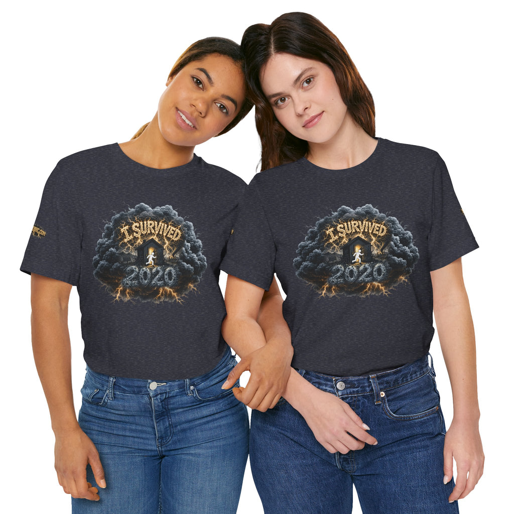 I Survived 2020 — Director's Cut Original Design Teaser Tee | Season 1 Premiere Drop Unisex Jersey Short Sleeve Tee