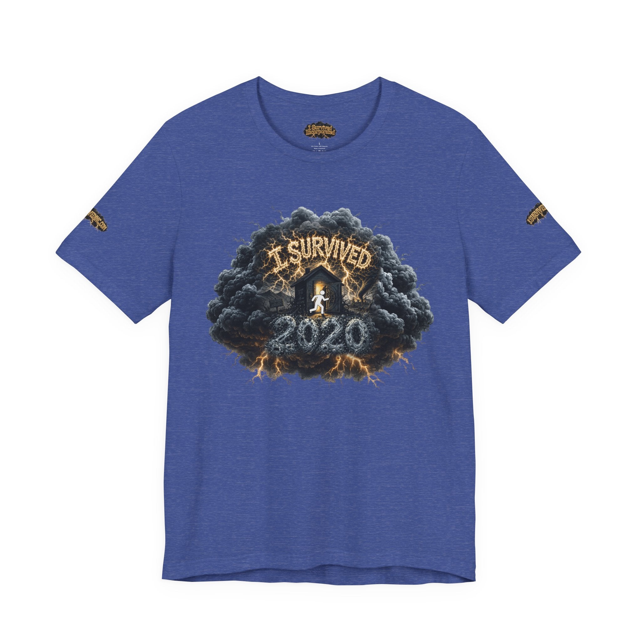 I Survived 2020 — Director's Cut Original Design Teaser Tee | Season 1 Premiere Drop Unisex Jersey Short Sleeve Tee