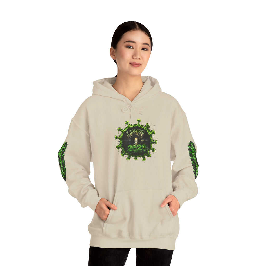 I Survived 2020 — Director's Cut S1:E2 "The Coming of COVID" | Pandemic Edition Hoodie Sweatshirt