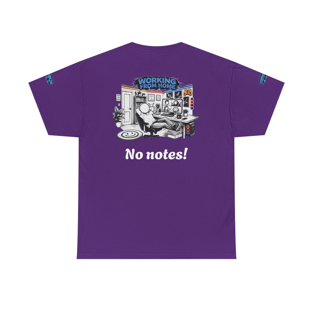 I Survived 2020 — LOCKDOWN S3:E3: Director's Cut Special Edition "Working From Home" Unisex Heavy Cotton Tee