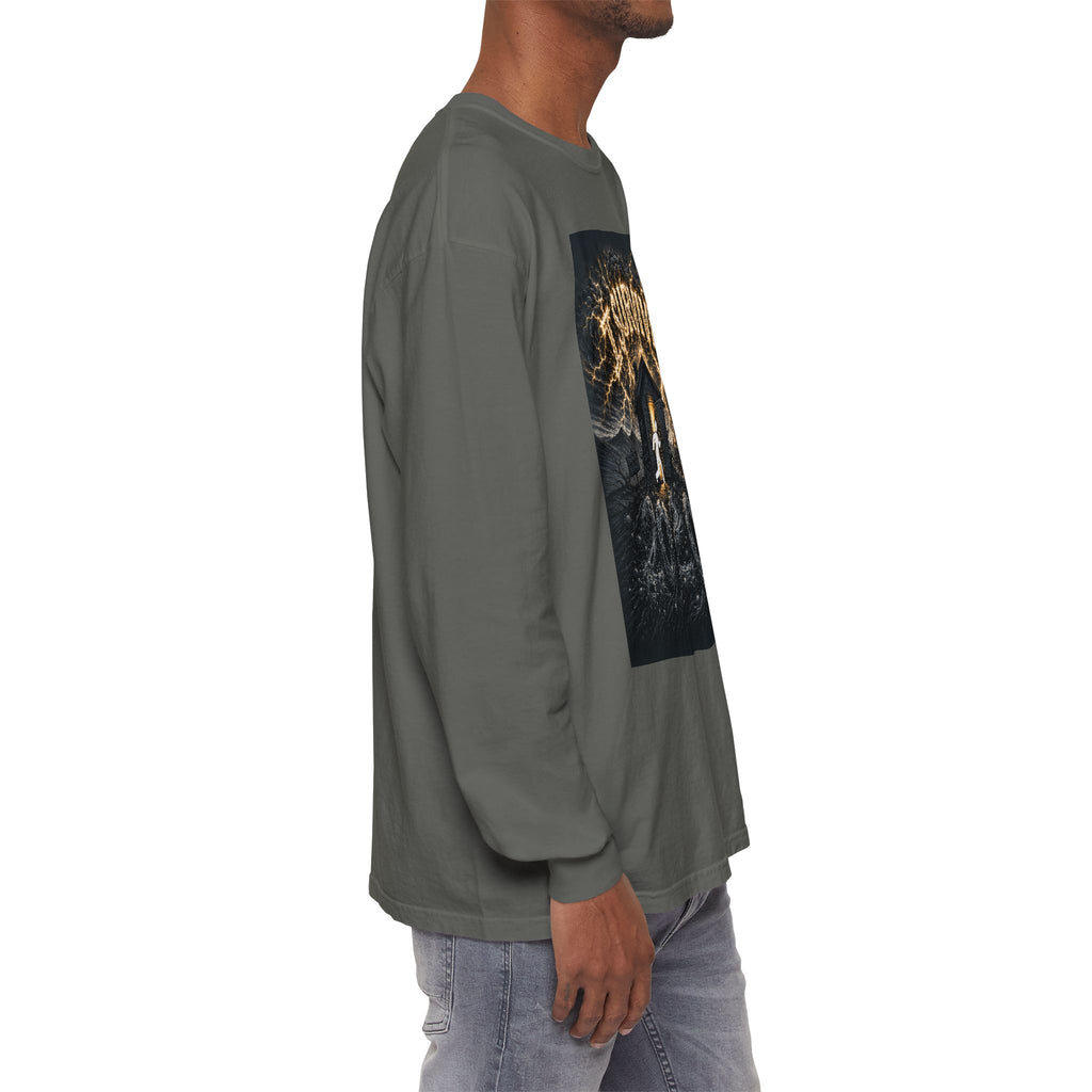 I Survived 2020 — Original PILOT Design Unisex Garment-Dyed Long Sleeve Tee