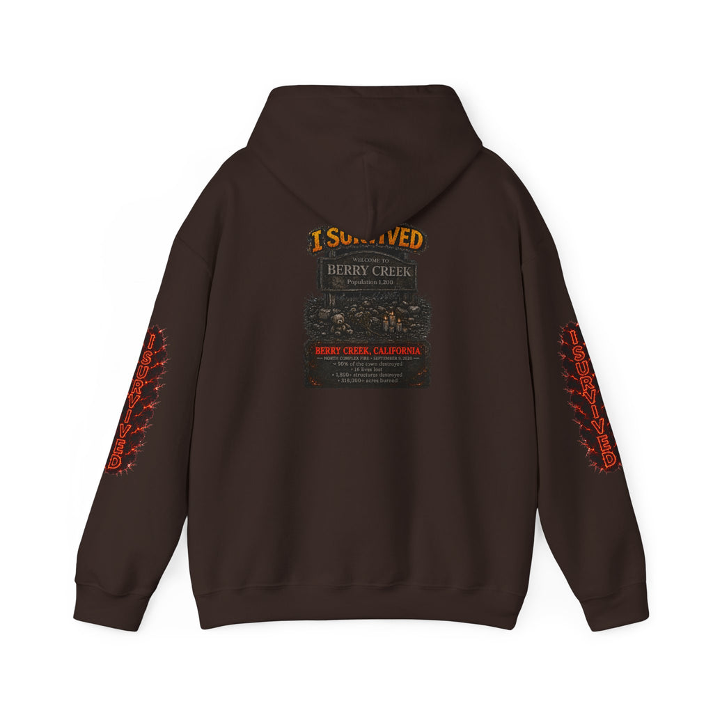 I Survived 2020 — Director's Cut S2:E1 "Berry Creek" | Wildfire Edition Memorial Hoodie Sweatshirt