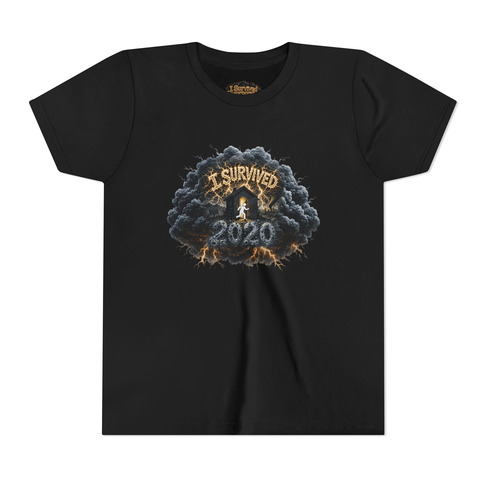 I Survived 2020 — Director's Cut Original Design Teaser Tee | Season 1 Premiere Drop Youth Short Sleeve Tee