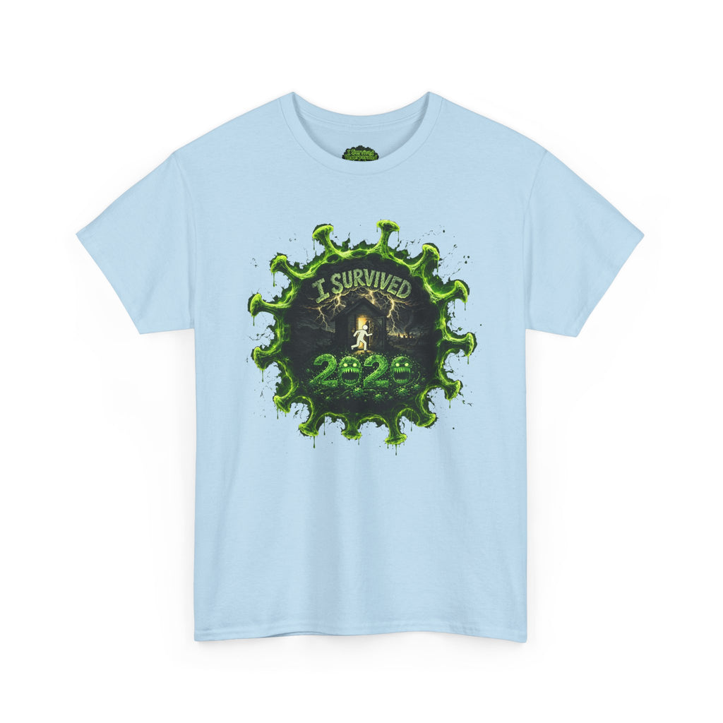 I Survived 2020 — Director's Cut S1:E1 "COVID-19: The Coronavirus" | Pandemic Edition Unisex Heavy Cotton Tee