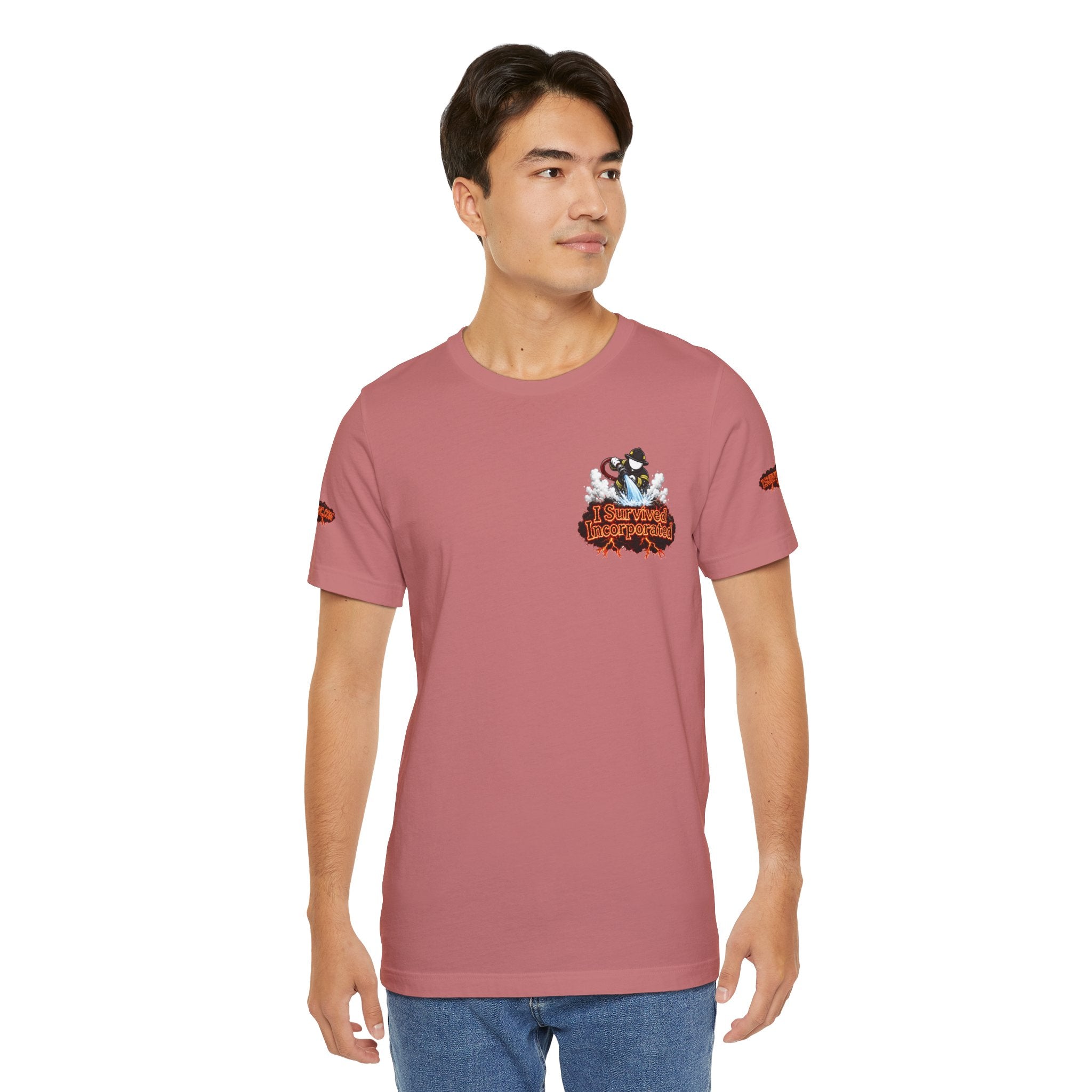 I Survived 2020 — "Please Stand By" Test Pattern Tee Wildfire Signal Special Edition Summer Premiere Unisex Jersey Short Sleeve Tee