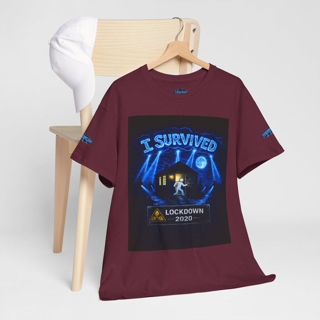 I Survived 2020 — S3:E3 "Remote Schooling" | Lockdown Edition Documentary Unisex Heavy Cotton Tee (SPECIAL EDITION)