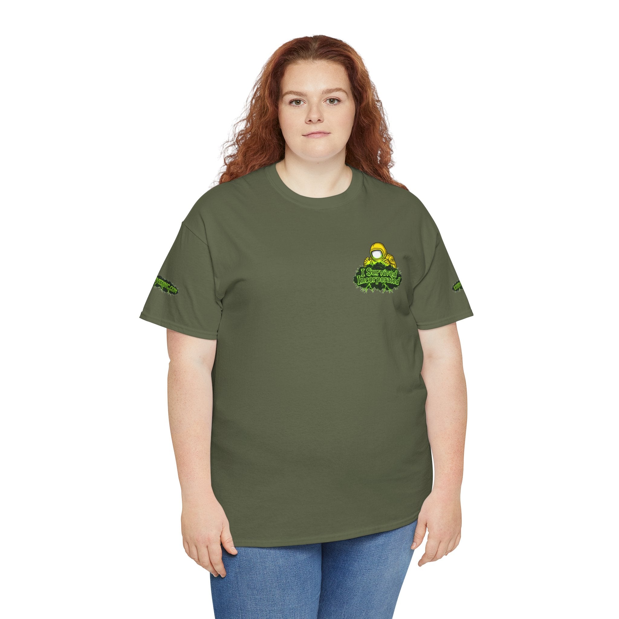 I Survived 2020 — "Please Stand By" Test Pattern Toxic Signal Tee Special Edition Summer Premiere Unisex Heavy Cotton Tee
