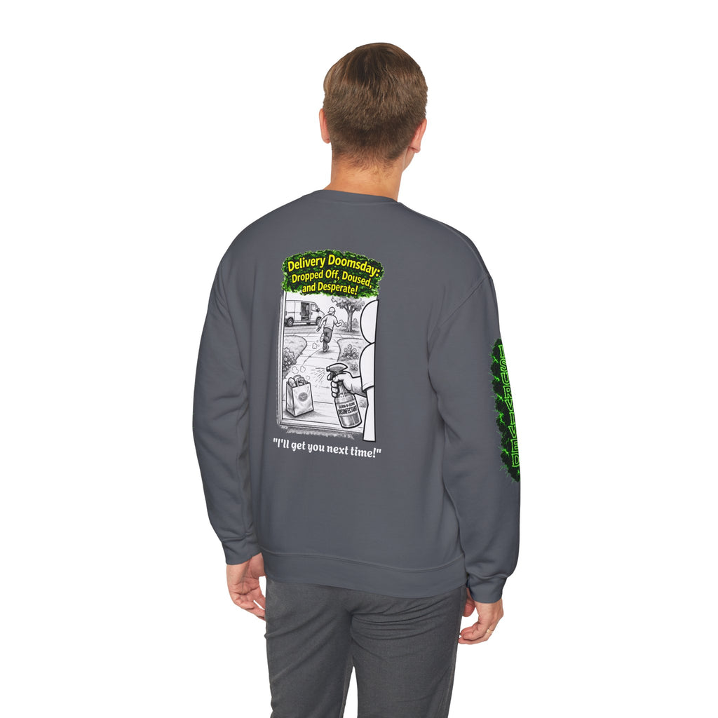 I Survived 2020 — PANDEMIC S1:E5: Director's Cut "Delivery Doomsday" Unisex Heavy Blend™ Crewneck Sweatshirt