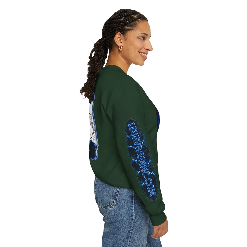 I Survived 2020 — LOCKDOWN S3:E2: Special Edition "Dating Under Lockdown" Unisex Heavy Blend™ Crewneck Sweatshirt