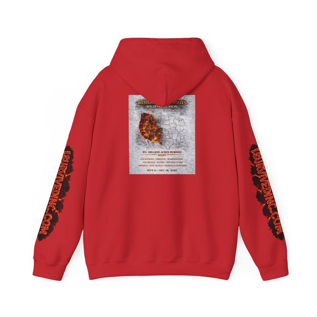 I Survived 2020 — S2:E4 "Western U.S. Wildfire Season" | Mid-Season Finale Pt. 1 | Wildfire Edition Memorial Hoodie Sweatshirt