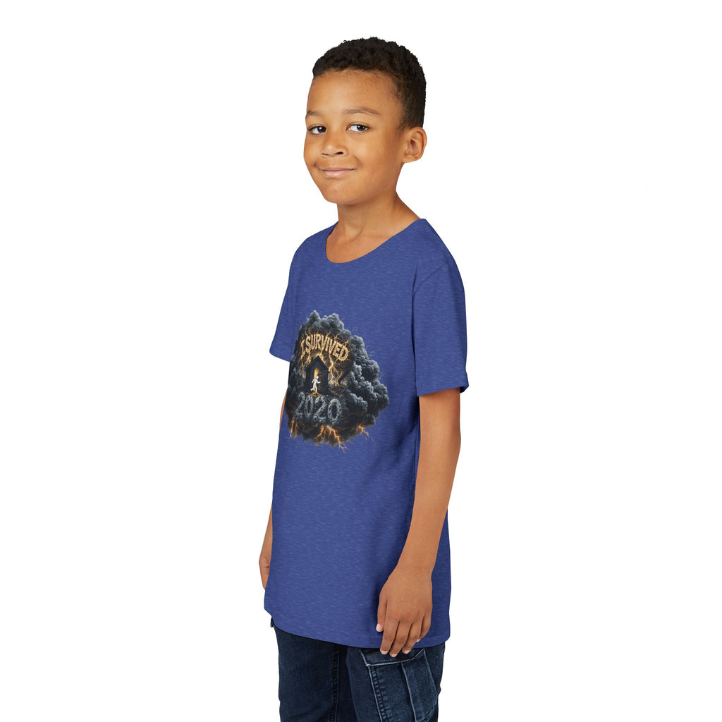 I Survived 2020 — Director's Cut Original Design Teaser Tee | Season 1 Premiere Drop Youth Short Sleeve Tee