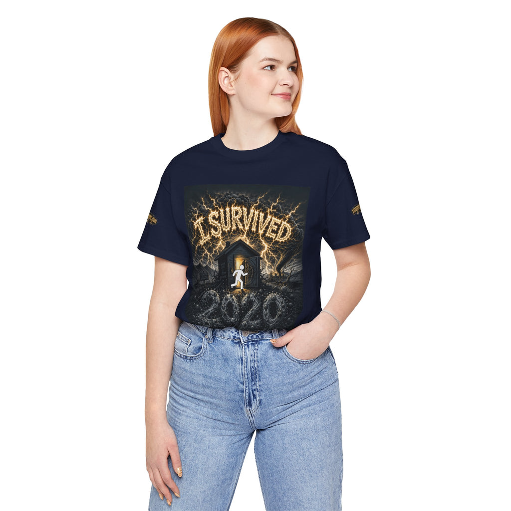 I Survived 2020 — Original PILOT Design: Special Edition Unisex Jersey Short Sleeve Tee