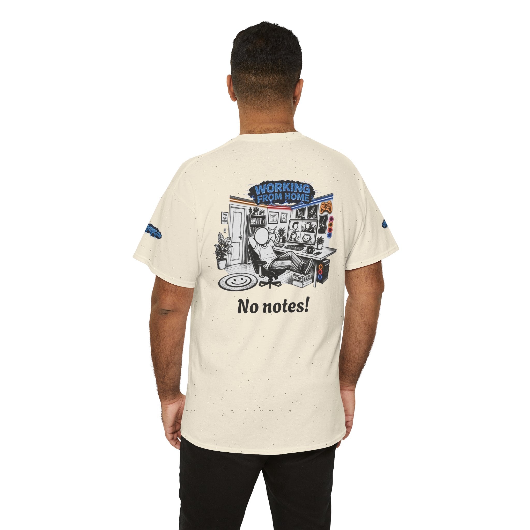 I Survived 2020 — LOCKDOWN S3:E4: Special Edition "Working From Home" Unisex Heavy Cotton Tee