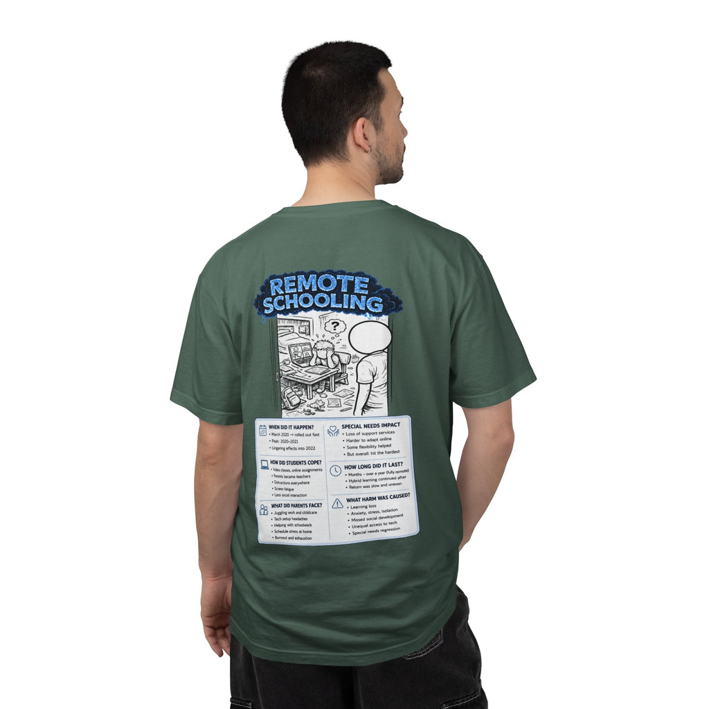 I Survived 2020 — Director's Cut S3:E3 "Remote Schooling" | Lockdown Edition Documentary Unisex Garment-Dyed T-shirt