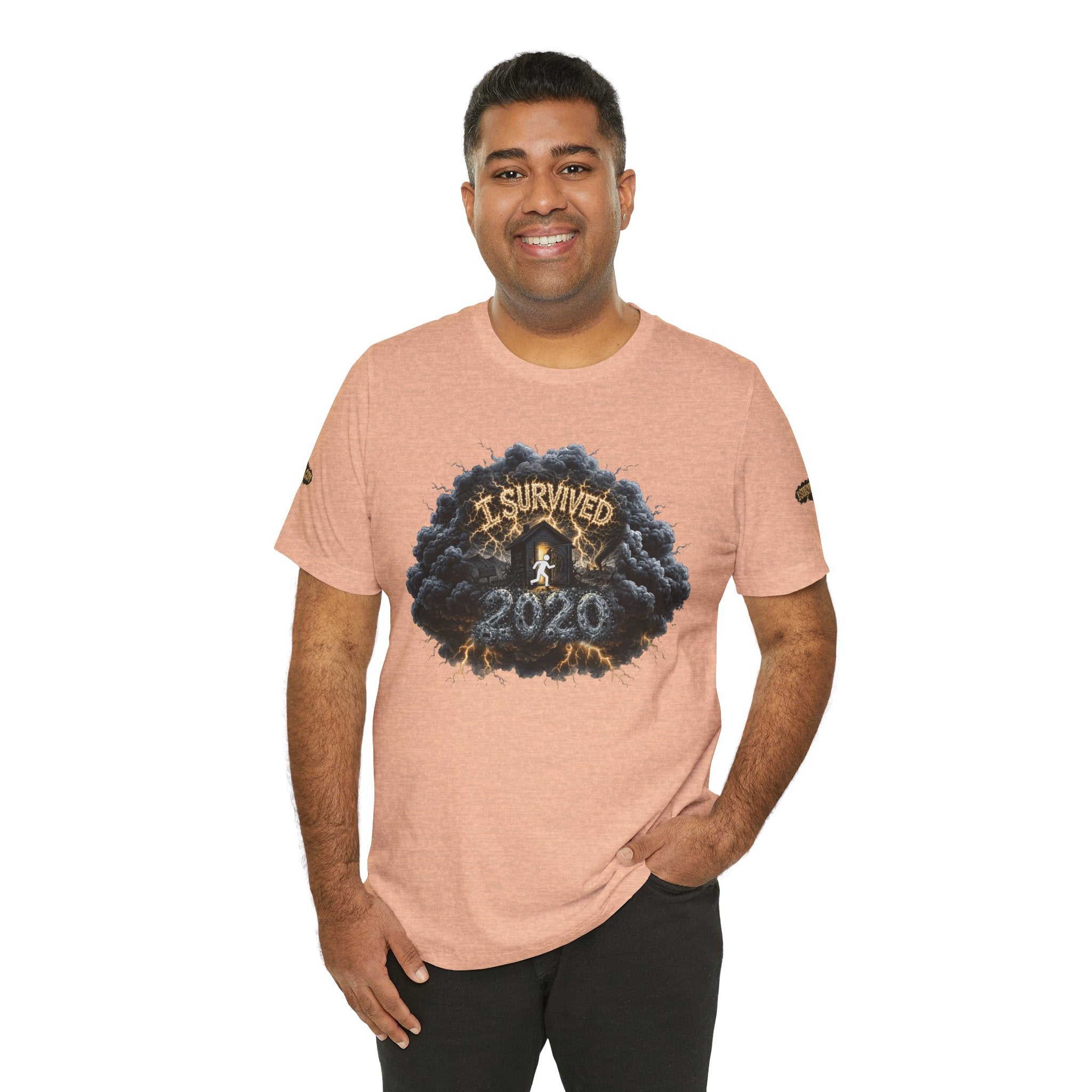 I Survived 2020 — Director's Cut Original Design Teaser Tee | Season 1 Premiere Drop Unisex Jersey Short Sleeve Tee