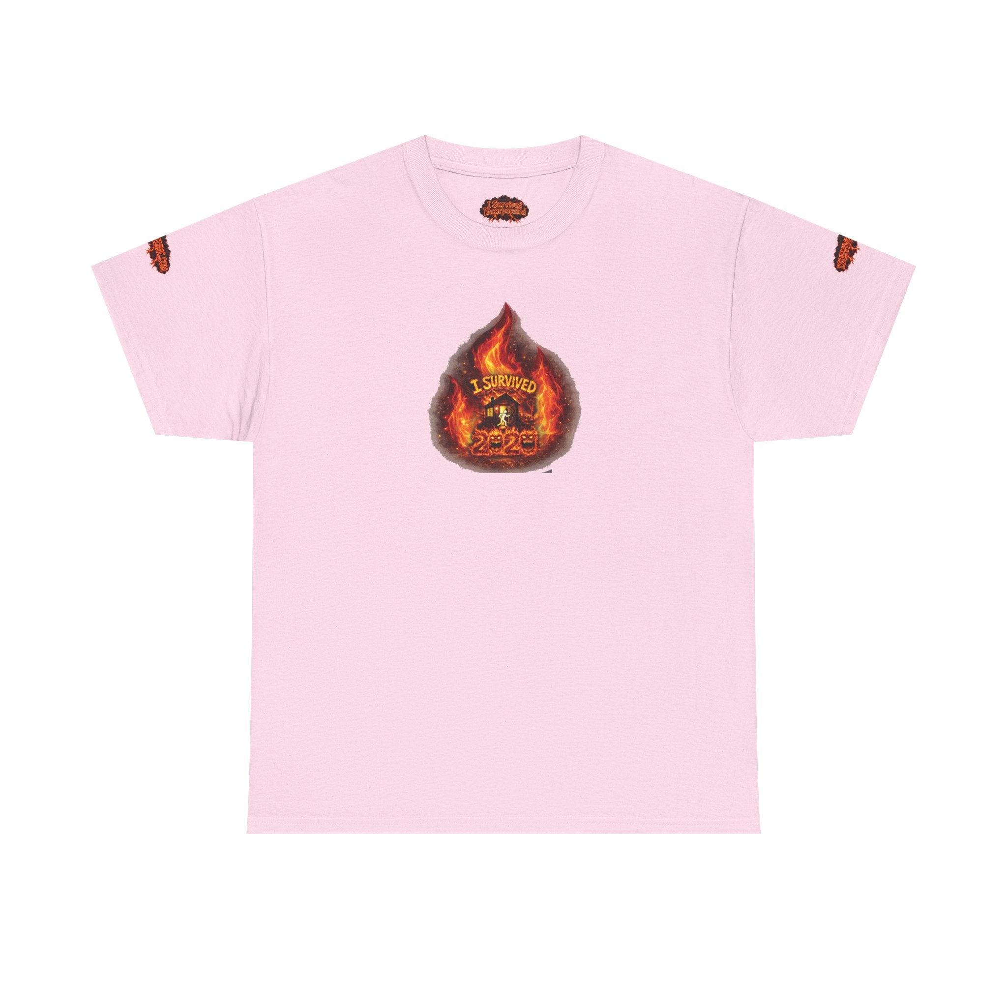 I Survived 2020 —  WILDFIRES S2:E3: Director's Cut Special Edition "The California Wildfires" Memorial Unisex Heavy Cotton Tee
