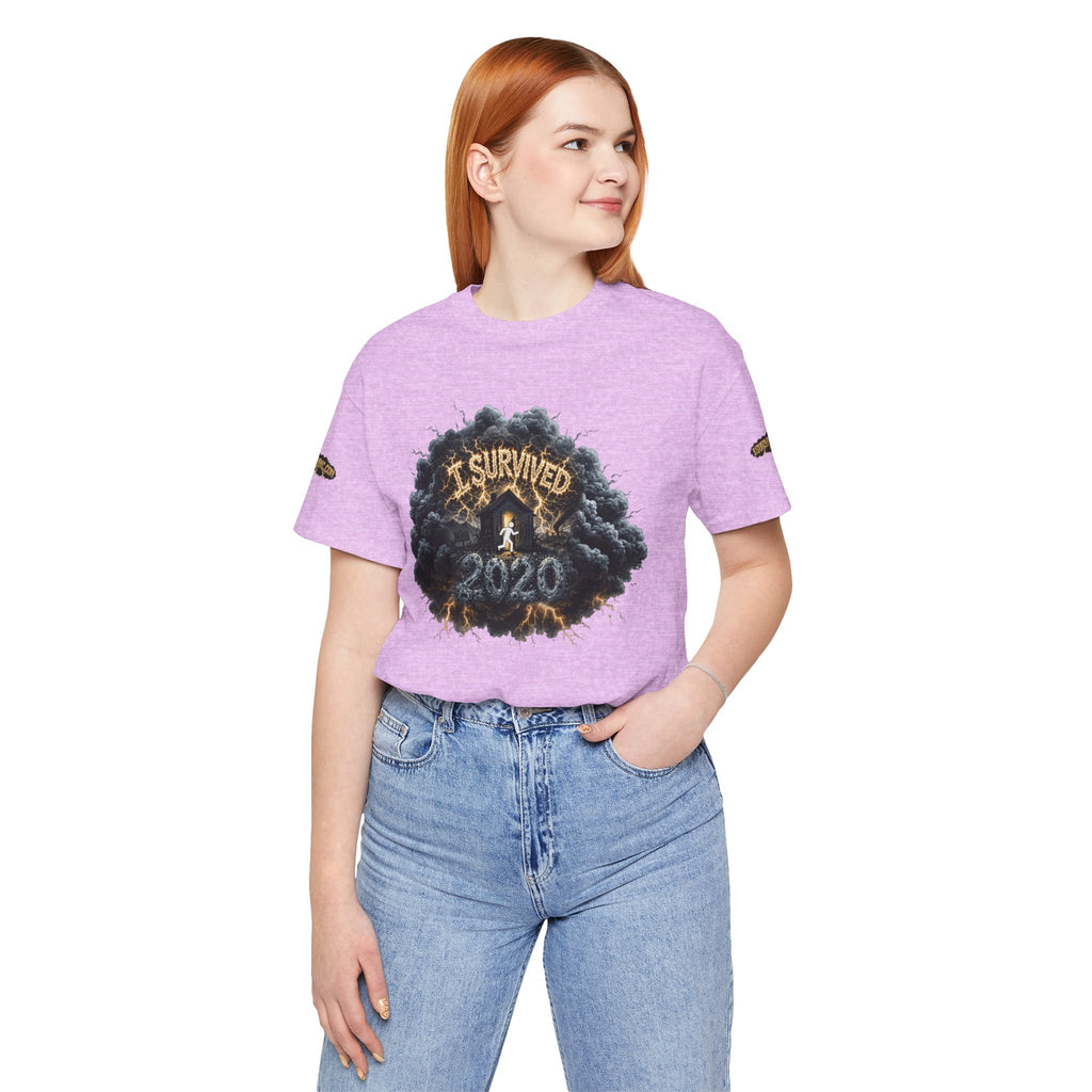 I Survived 2020 — Director's Cut Original Design Teaser Tee | Season 1 Premiere Drop Unisex Jersey Short Sleeve Tee