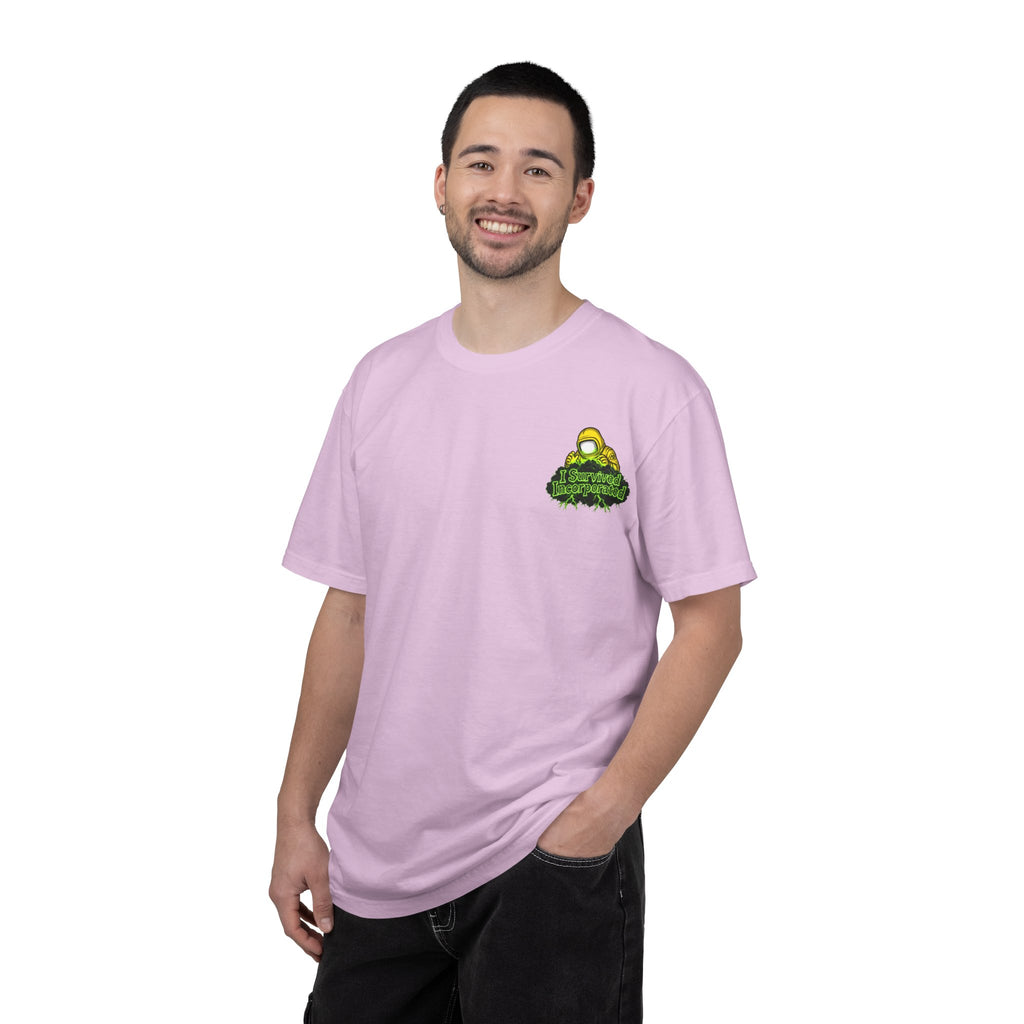 I Survived 2020 — "Please Stand By" Test Pattern Toxic Signal Tee Summer Premiere Unisex Garment-Dyed T-shirt