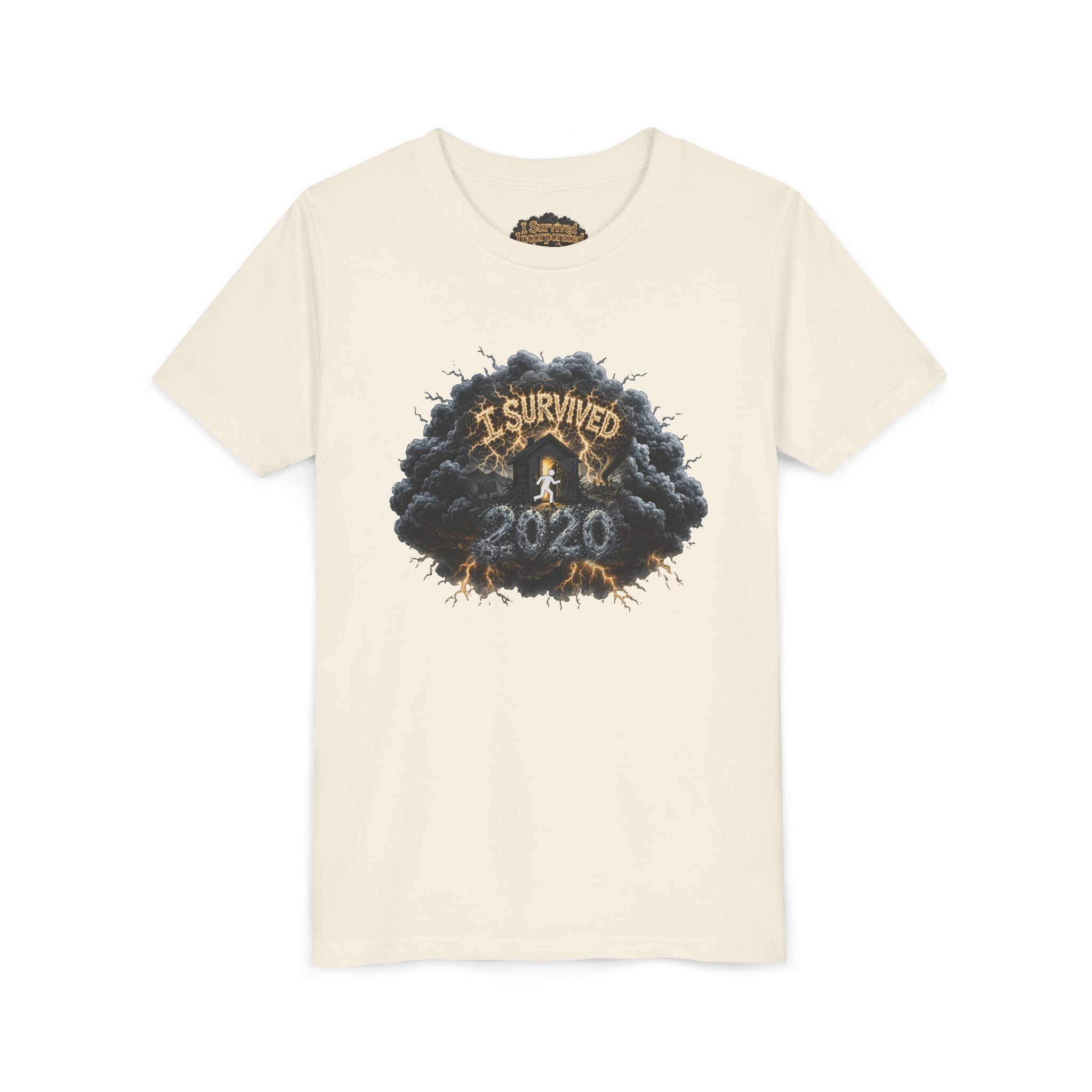 I Survived 2020 — Director's Cut Original Design Teaser Tee | Season 1 Premiere Drop Youth Short Sleeve Tee