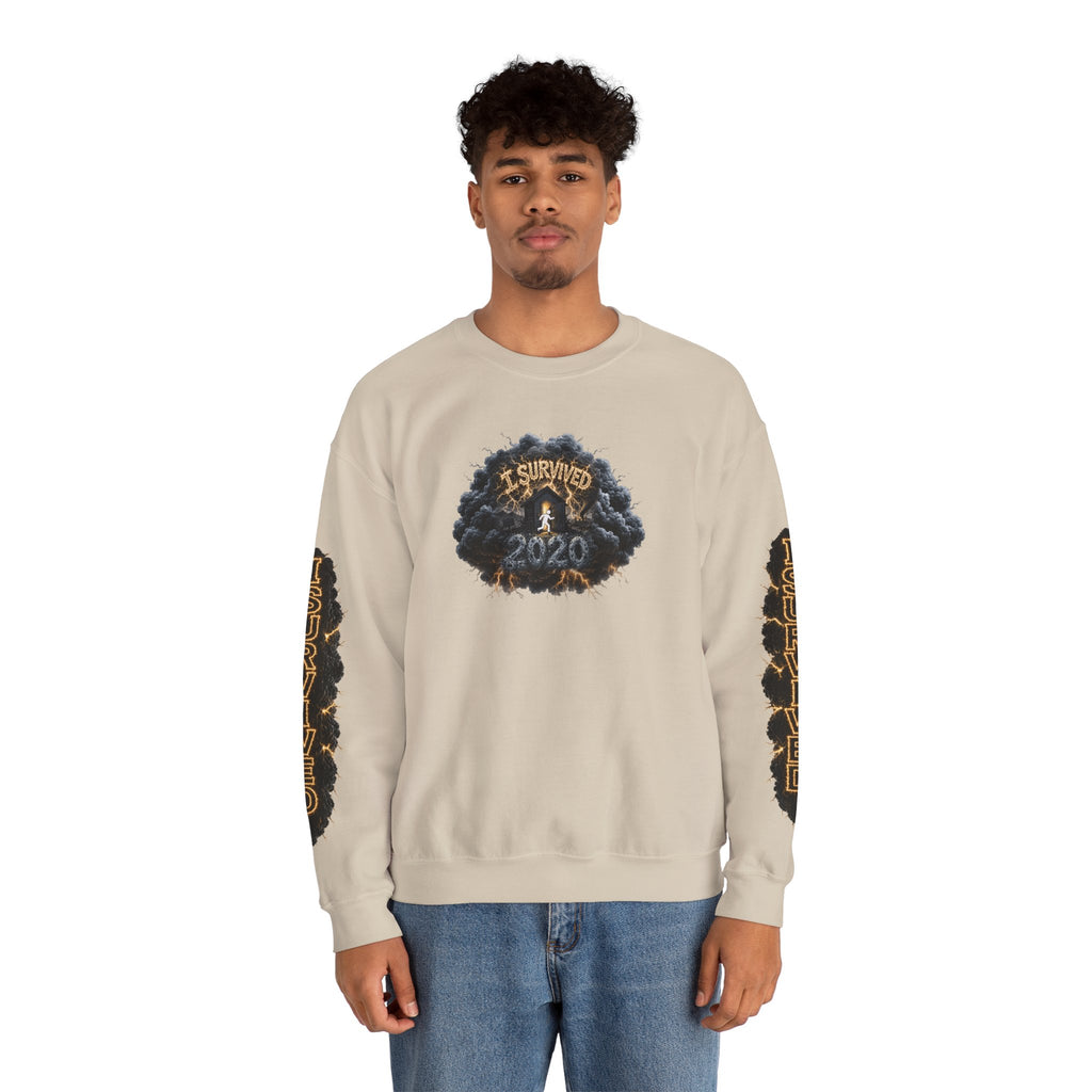 I Survived 2020 — Original PILOT Design: Director's Cut Special Edition Unisex Heavy Blend™ Crewneck Sweatshirt