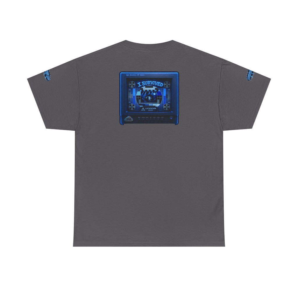 I Survived 2020 — "Please Stand By" Test Pattern Tee Lockdown Special Edition Summer Exclusive Unisex Heavy Cotton Tee