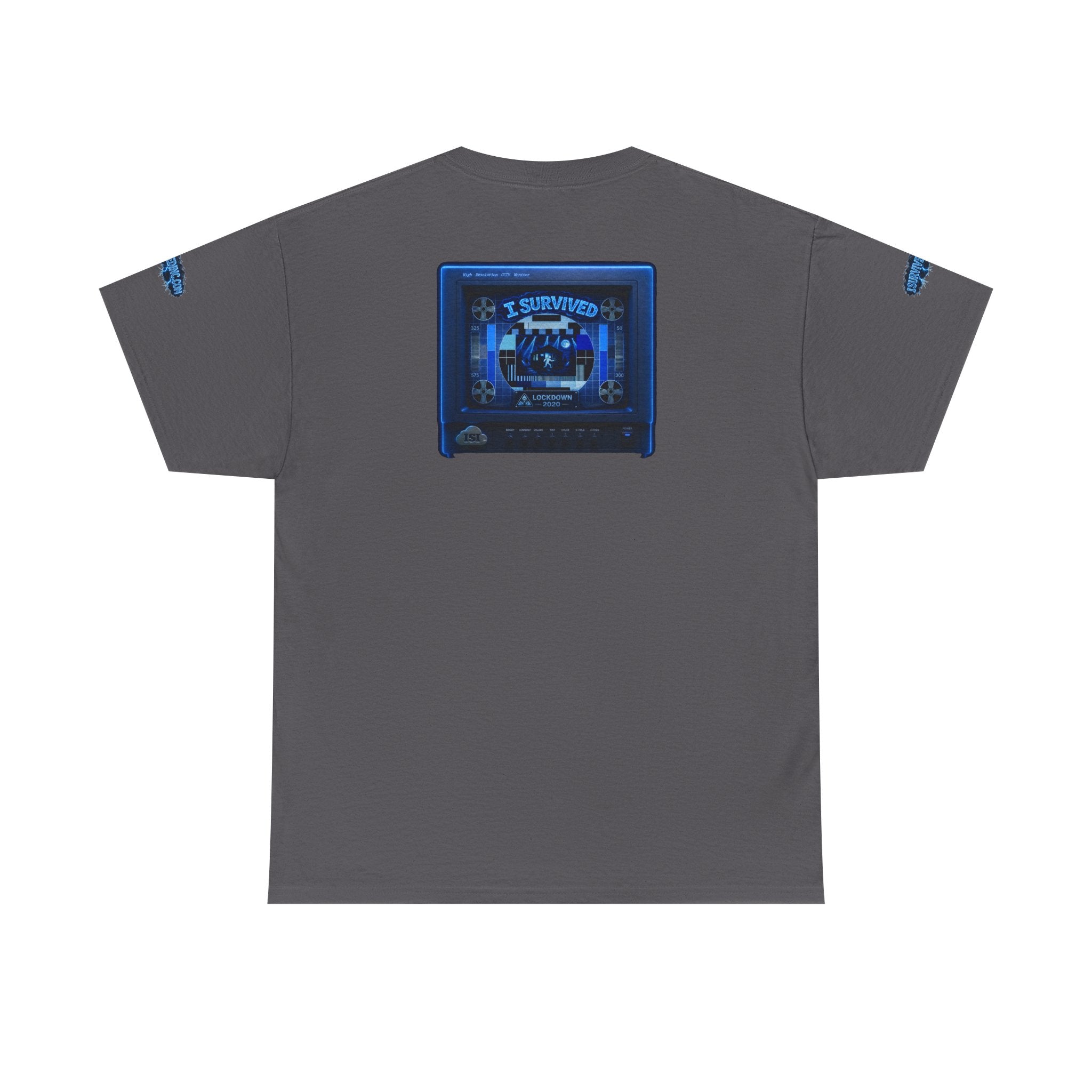 I Survived 2020 — "Please Stand By" Test Pattern Tee Lockdown Special Edition Summer Exclusive Unisex Heavy Cotton Tee