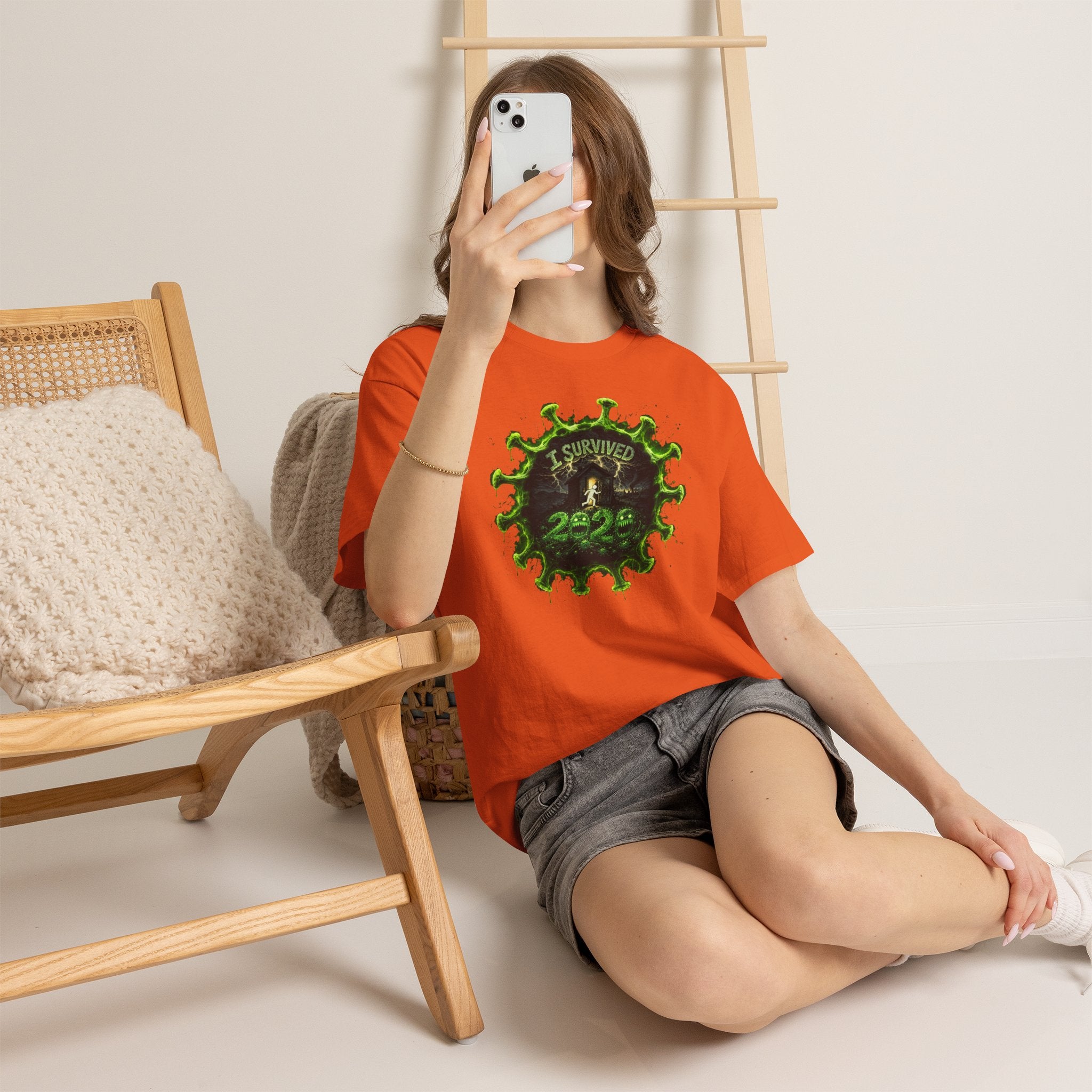 I Survived 2020 — Director's Cut S1:E5 "Delivery Doomsday" | Pandemic Edition Unisex Heavy Cotton Tee