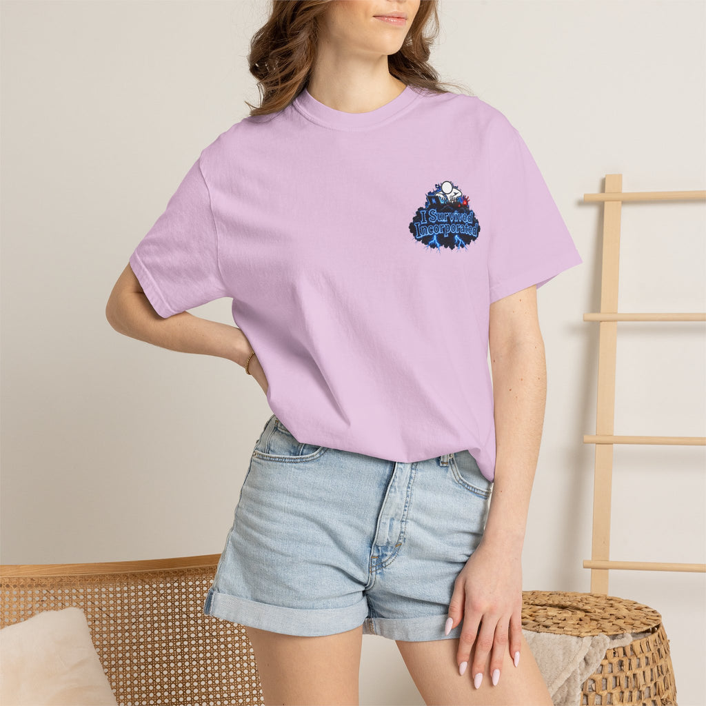 I Survived 2020 — "Please Stand By" Test Pattern Tee Lockdown Special Edition Summer Exclusive Unisex Garment-Dyed T-shirt