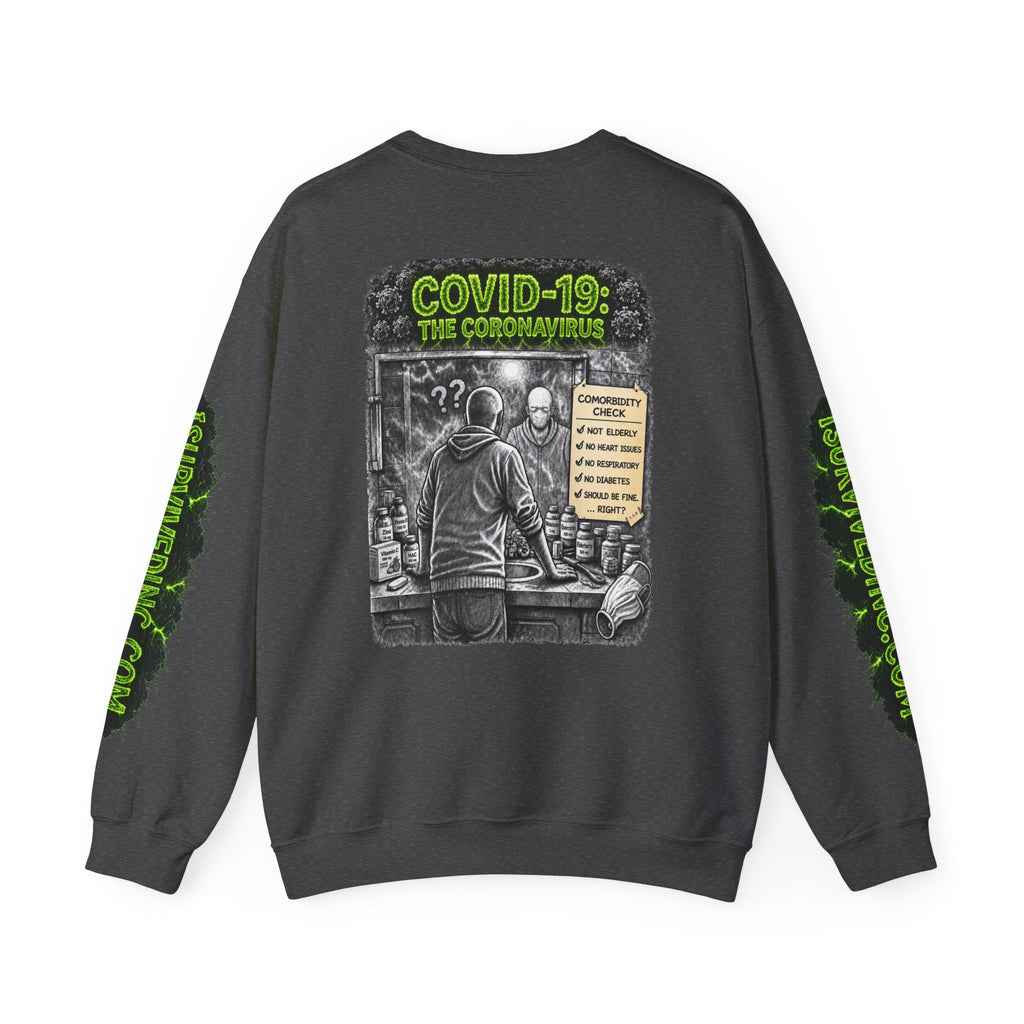I Survived 2020 — S1:E1 "COVID-19: The Coronavirus" | Pandemic Edition Unisex Heavy Blend™ Crewneck Sweatshirt