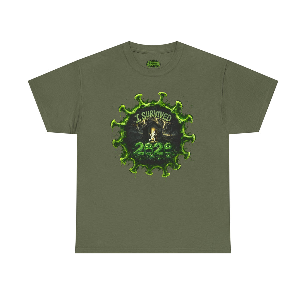 I Survived 2020 — Director's Cut S1:E5 "Delivery Doomsday" | Pandemic Edition Unisex Heavy Cotton Tee