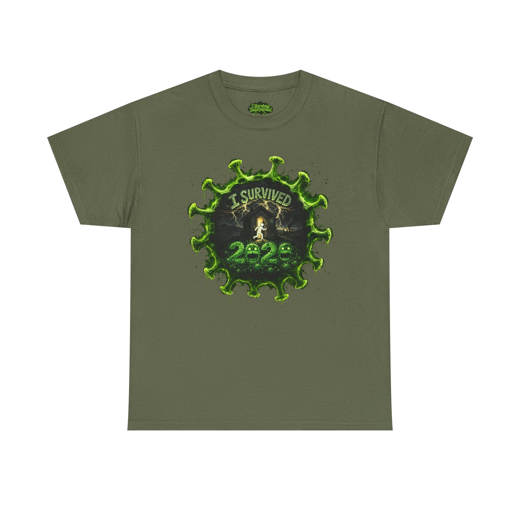 I Survived 2020 — Director's Cut S1:E5 "Delivery Doomsday" | Pandemic Edition Unisex Heavy Cotton Tee