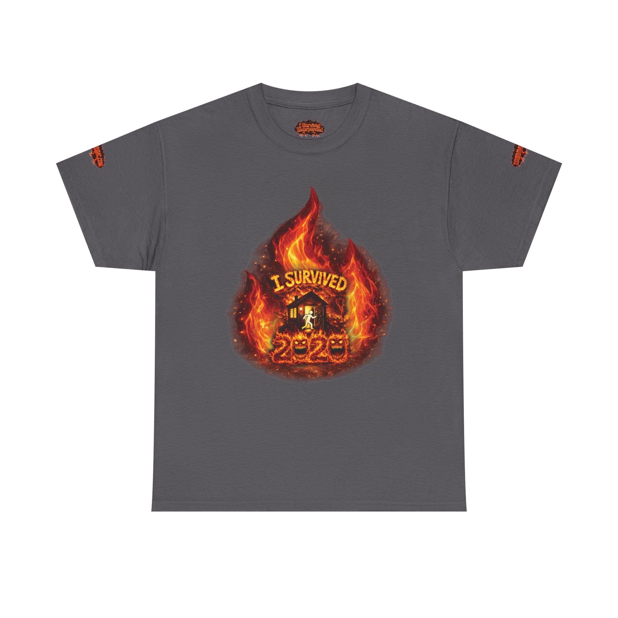 I Survived 2020 — Director's Cut S2:E1 "Berry Creek" | Wildfire Edition Memorial Unisex Heavy Cotton Tee (SPECIAL EDITION)