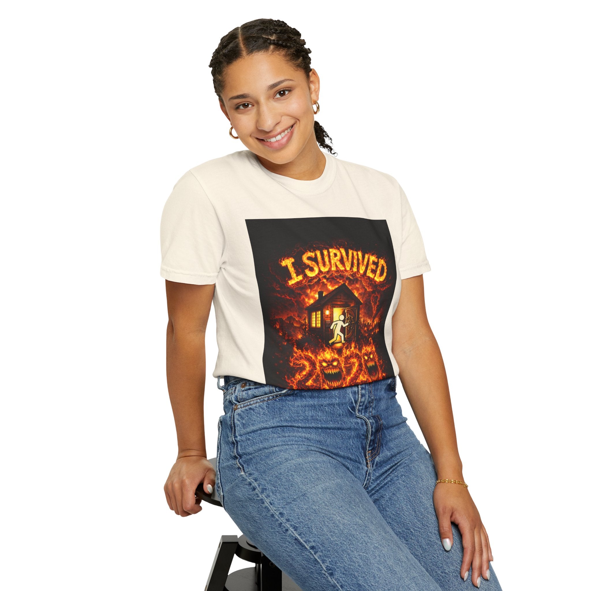 I Survived 2020 — S2:E3 "The California Wildfires" | Wildfire Edition Memorial Unisex Garment-Dyed T-shirt
