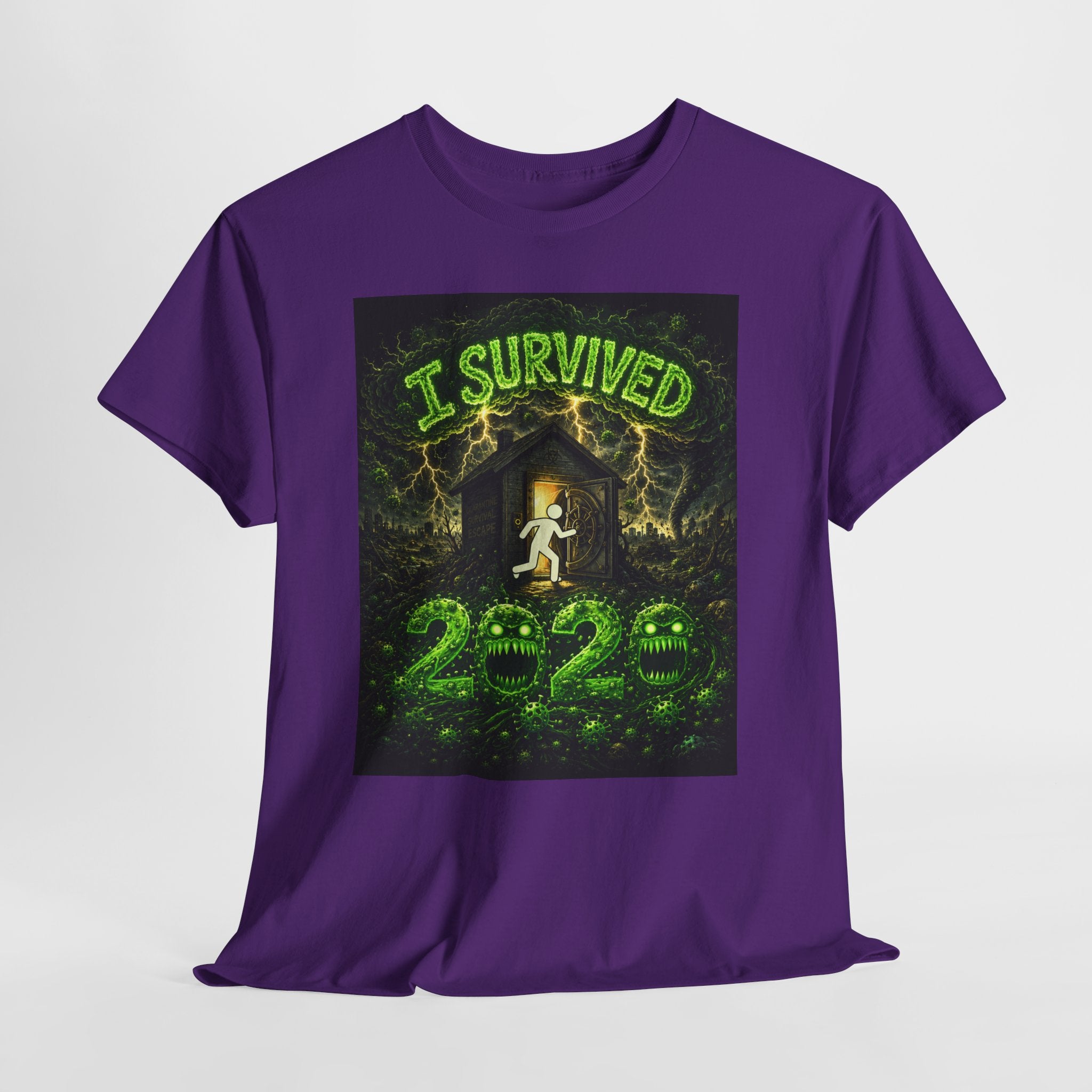 I Survived 2020 — S1:E5 "Delivery Doomsday" | Pandemic Edition Unisex Heavy Cotton Tee
