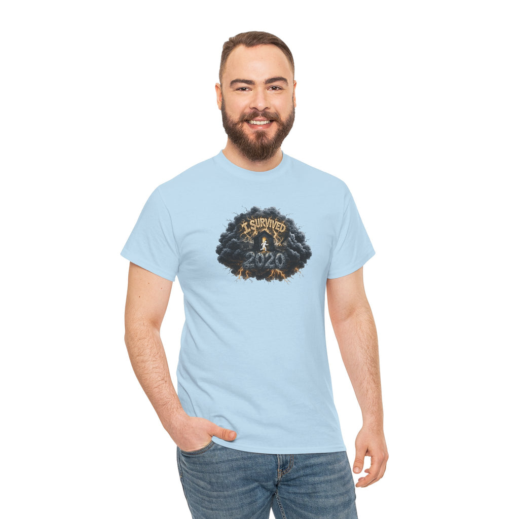 I Survived 2020 — Original PILOT Design: Director's Cut Unisex Heavy Cotton Tee