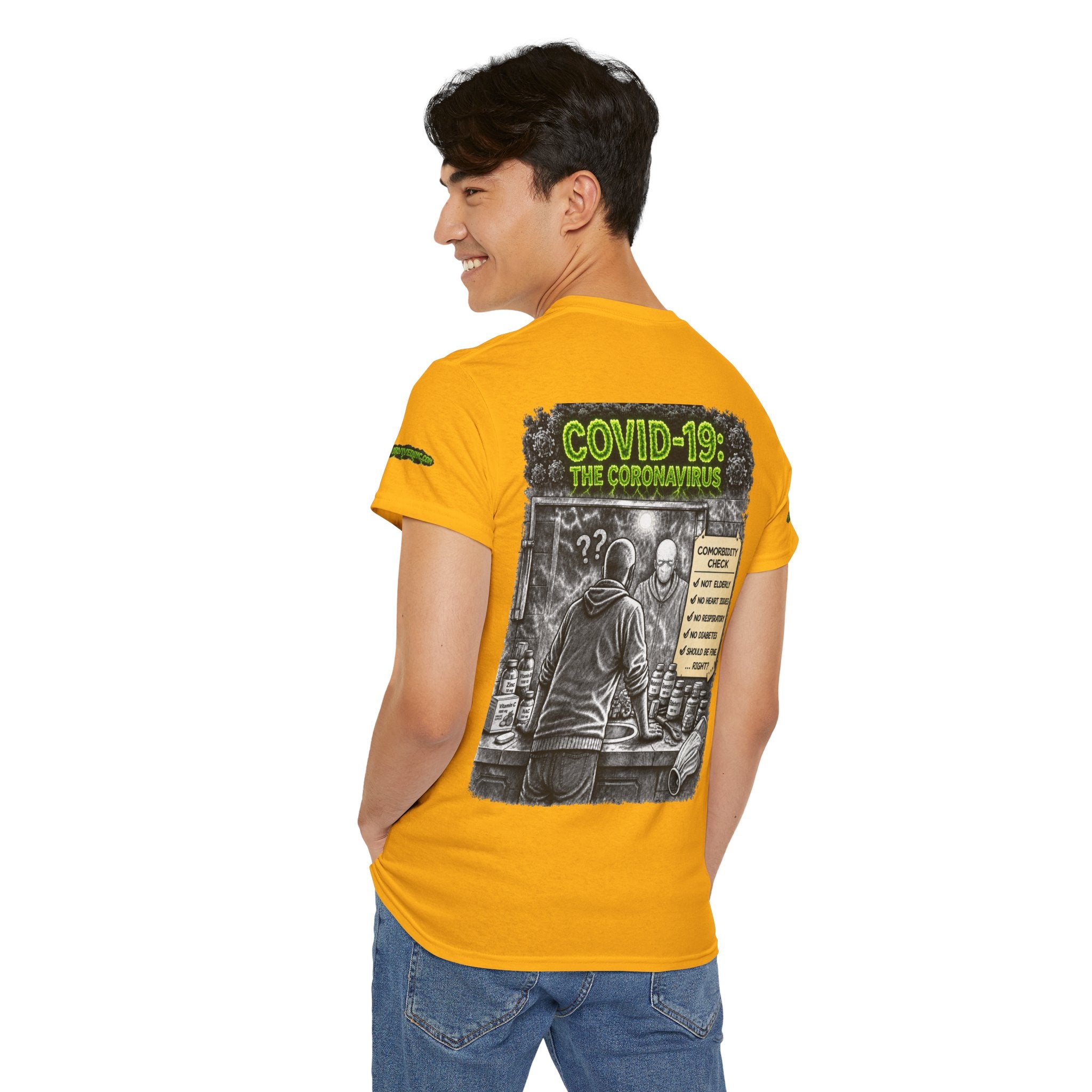 I Survived 2020 — S1:E1 "COVID-19: The Coronavirus" | Pandemic Edition Unisex Heavy Cotton Tee (SPECIAL EDITION)