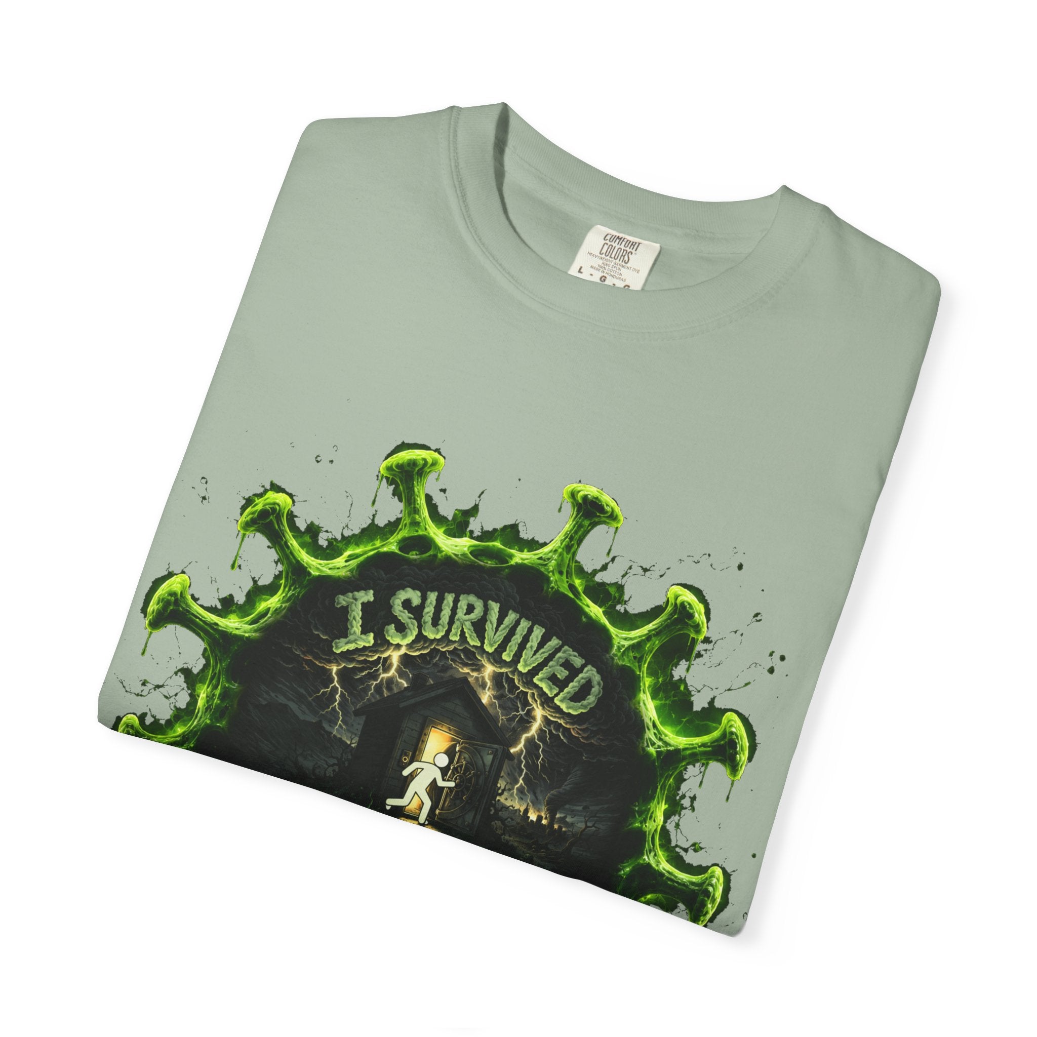 I Survived 2020 — Director's Cut S1:E5 "Delivery Doomsday" | Pandemic Edition Unisex Garment-Dyed T-shirt