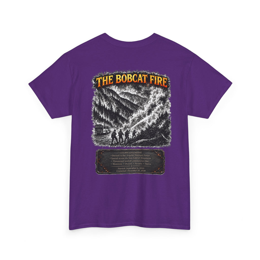 I Survived 2020 — Director's Cut S2:E2 "The Bobcat Fire" | Wildfire Edition Memorial Unisex Heavy Cotton Tee