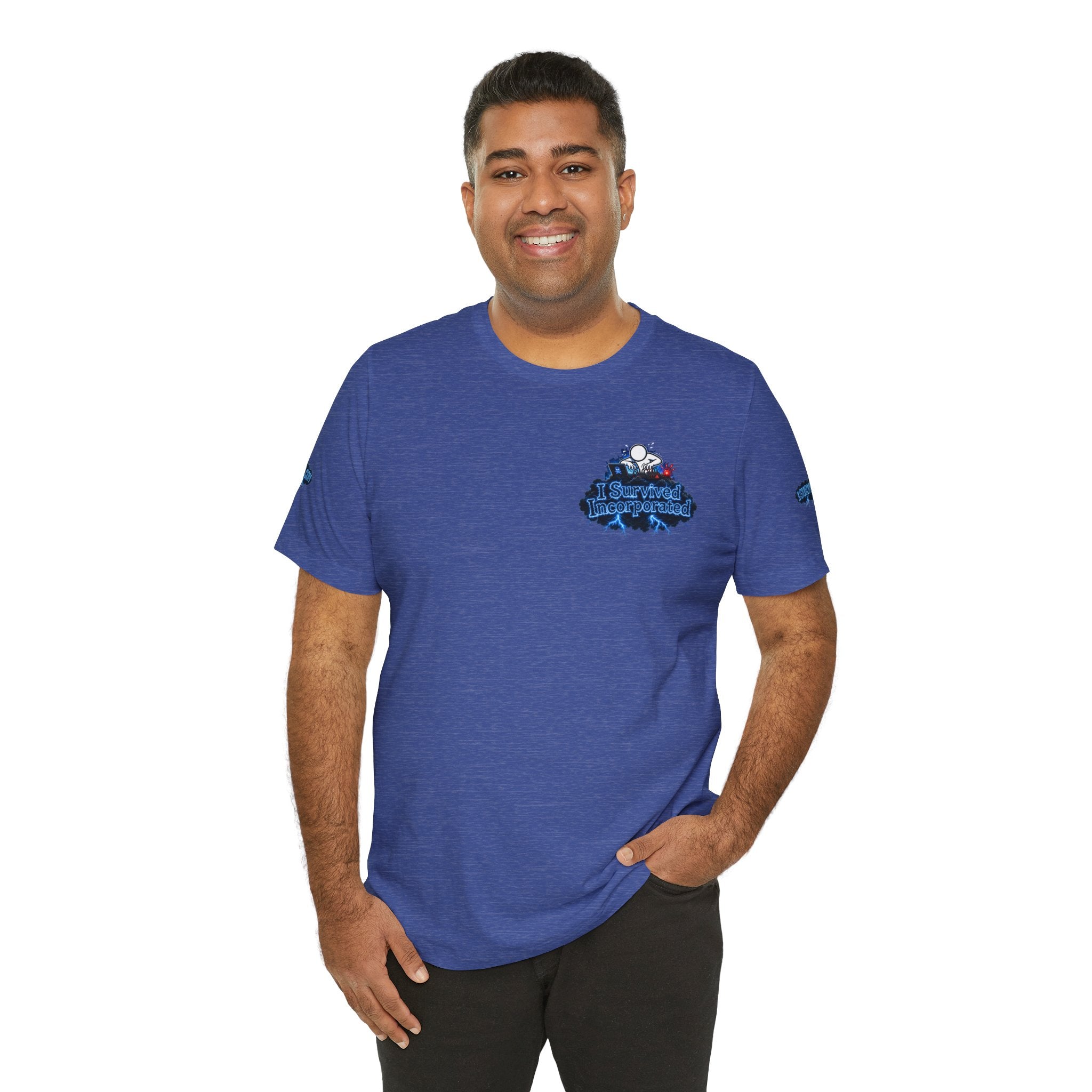 I Survived 2020 — "Please Stand By" Test Pattern Tee Lockdown Special Edition Summer Exclusive Unisex Jersey Short Sleeve Tee