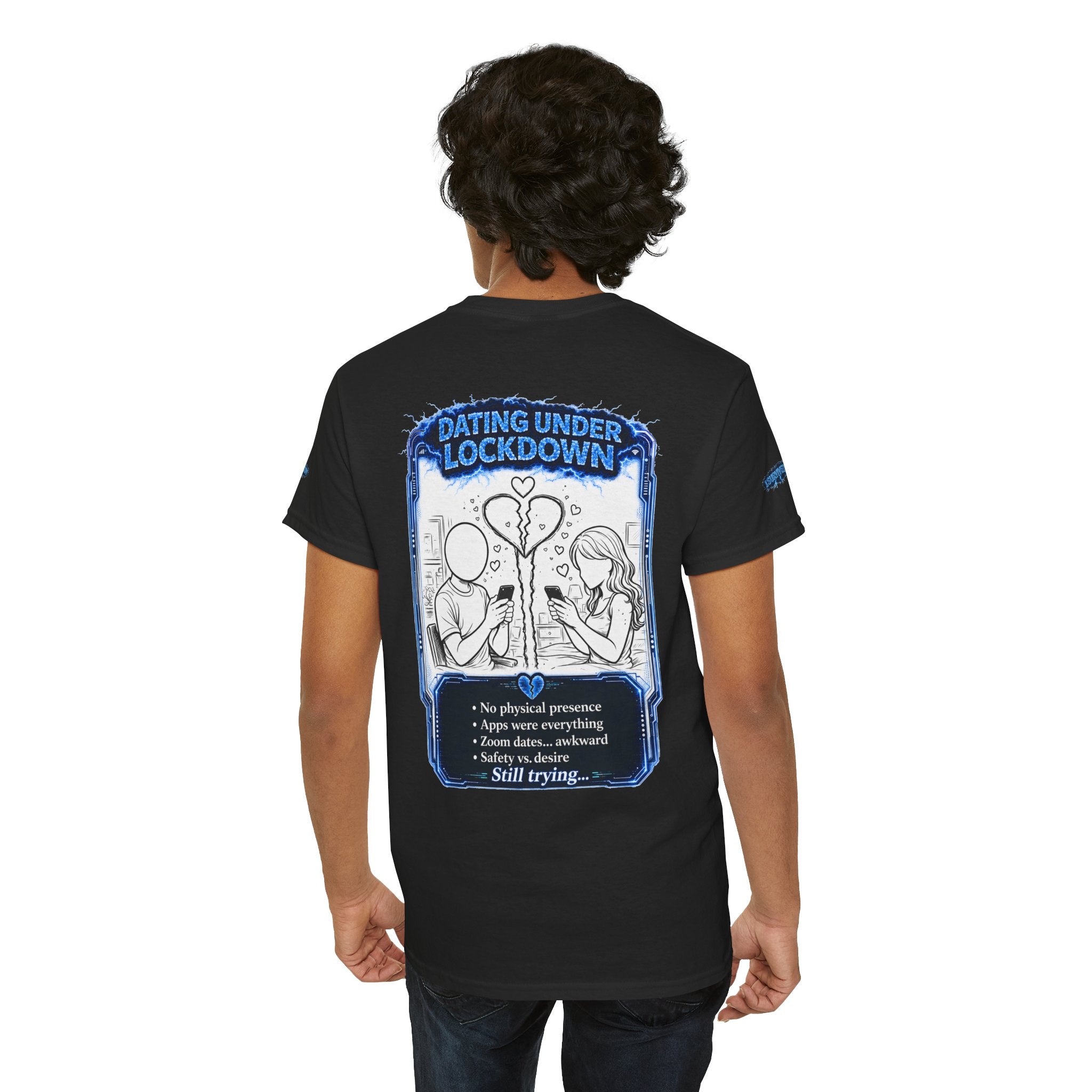 I Survived 2020 — LOCKDOWN S3:E2: Director's Cut Special Edition "Dating Under Lockdown" Unisex Heavy Cotton Tee