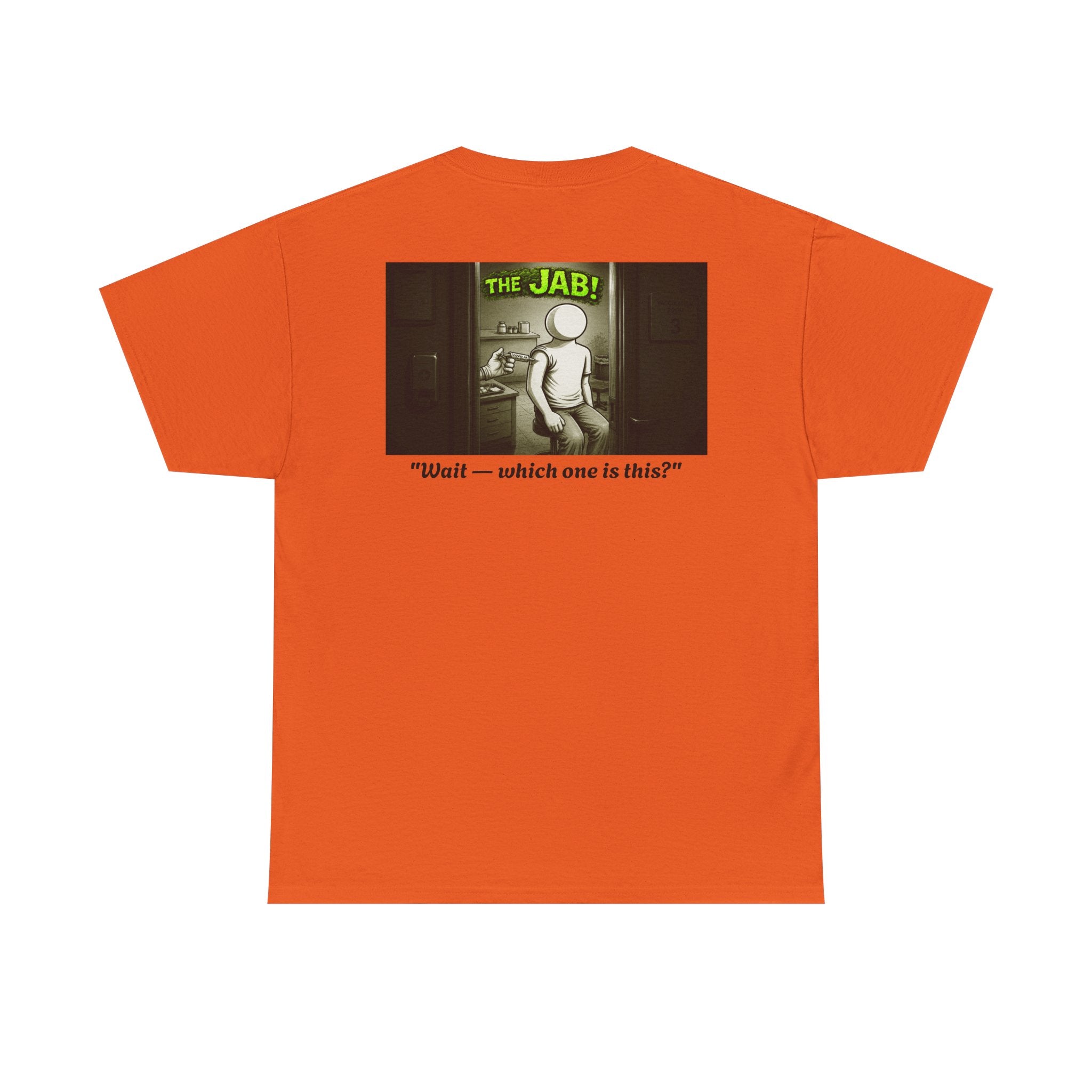 I Survived 2020 — PANDEMIC S1:E3: Director's Cut "The Jab!" Unisex Heavy Cotton Tee