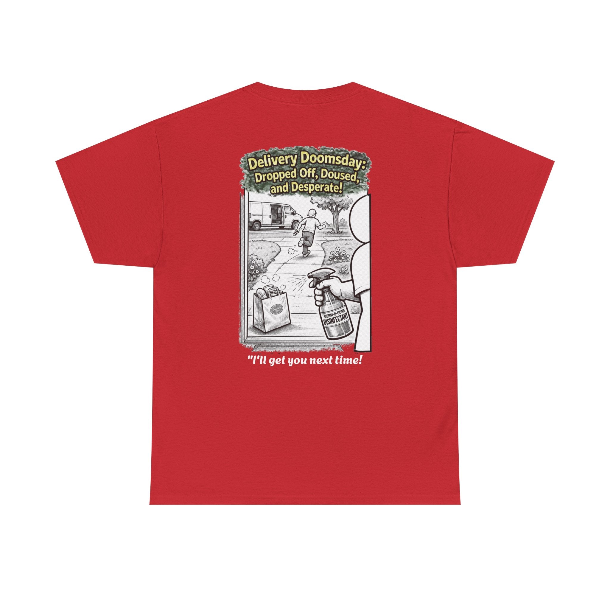 I Survived 2020 — Director's Cut S1:E5 "Delivery Doomsday" | Pandemic Edition Unisex Heavy Cotton Tee
