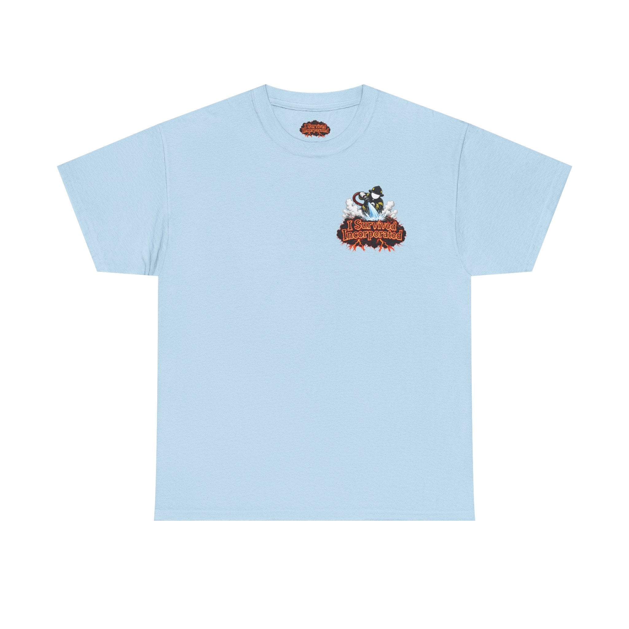 I Survived 2020 — "Please Stand By" Test Pattern Tee Wildfire Signal Edition Summer Premiere Unisex Heavy Cotton Tee