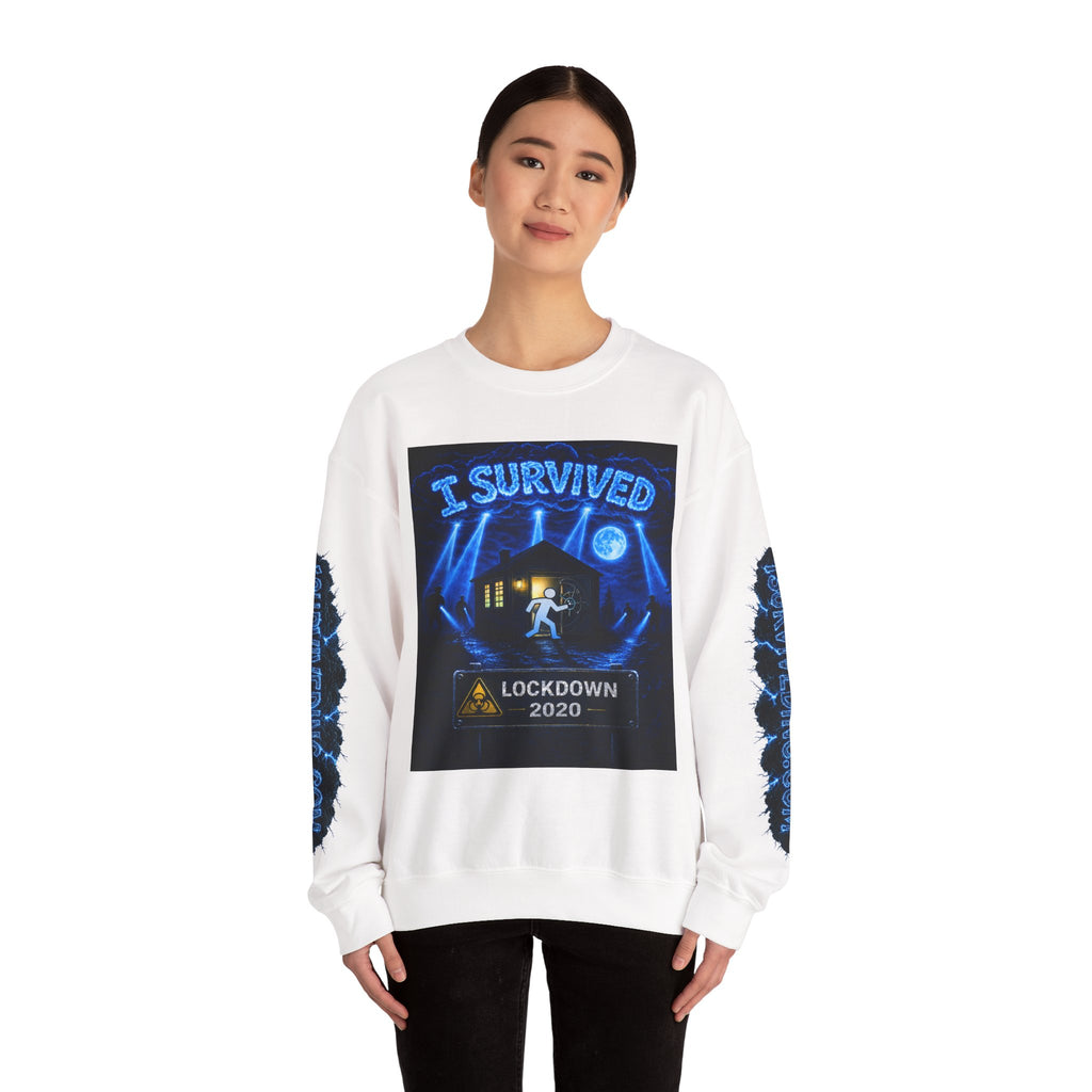 I Survived 2020 — S3:E2 "Dating Under Lockdown" | Lockdown Edition Documentary Unisex Heavy Blend™ Crewneck Sweatshirt