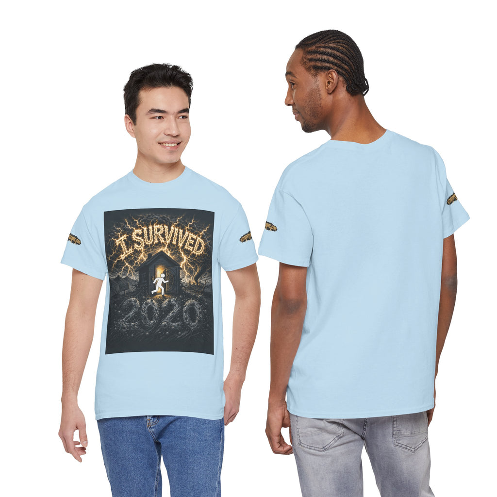 I Survived 2020 — Original PILOT Design: Special Edition Unisex Heavy Cotton Tee