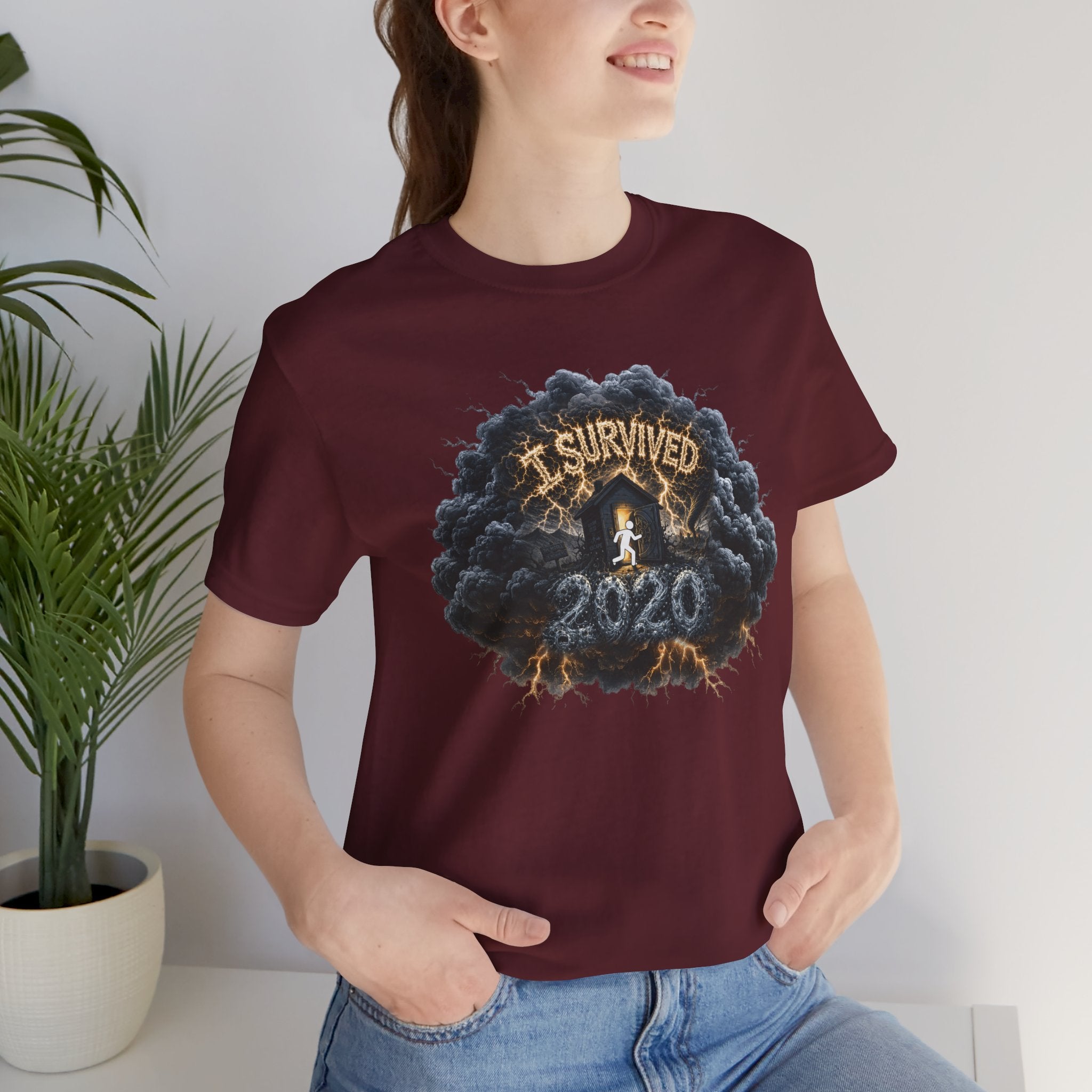 I Survived 2020 — Director's Cut Original Design Teaser Tee | Season 1 Premiere Drop Unisex Jersey Short Sleeve Tee