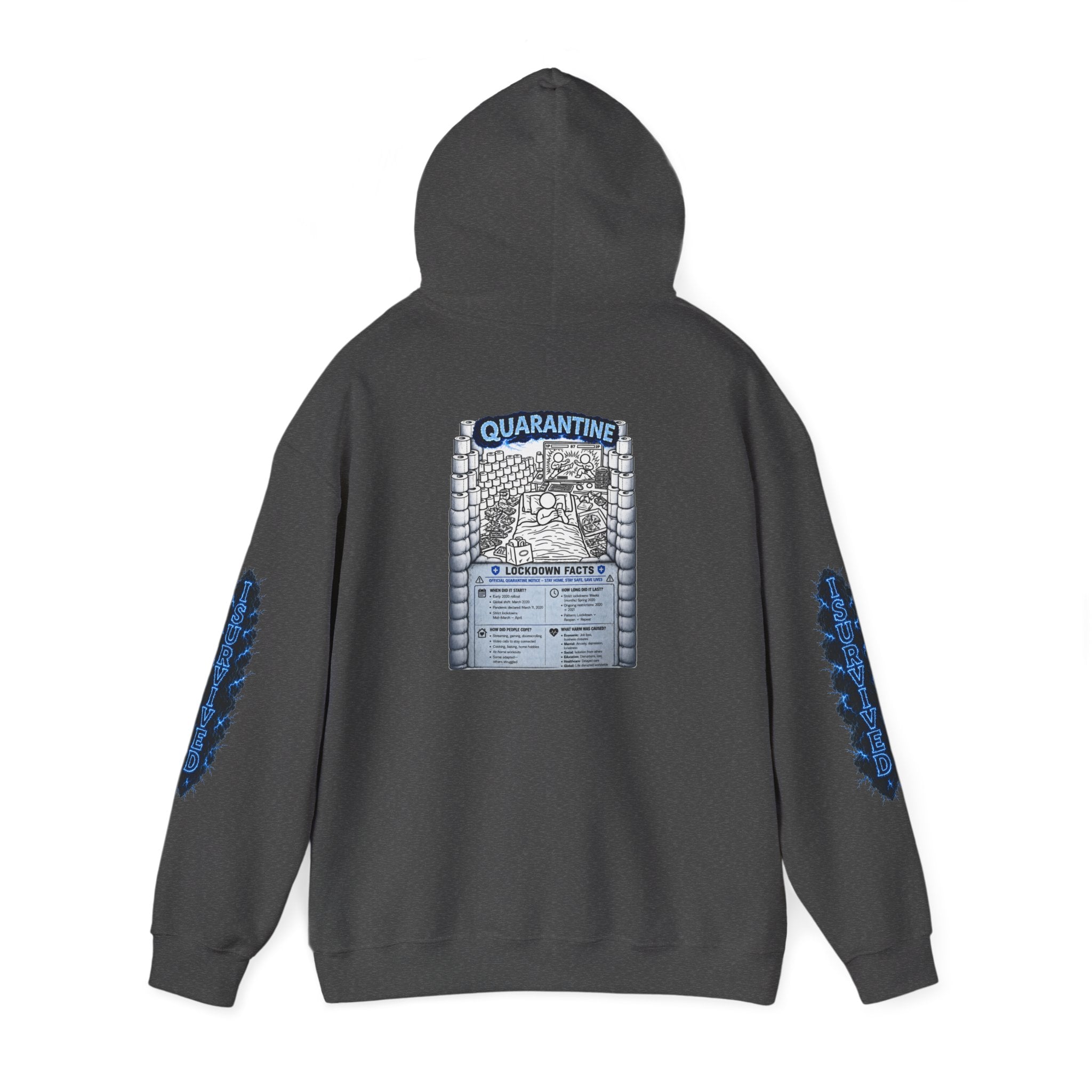 I Survived 2020 — LOCKDOWN S3:E1: Director's Cut "Quarantine" Hoodie